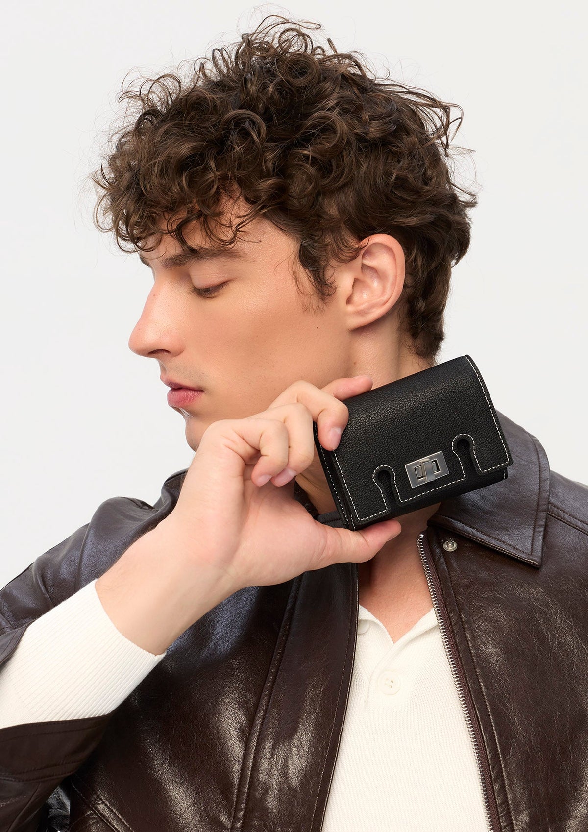 Jeph Infinite Short Wallet- Black