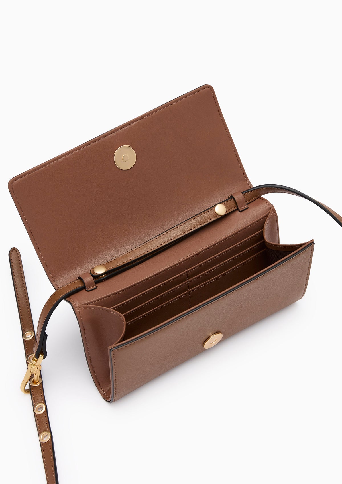 Bettina Long Wallet On Chain - Brown