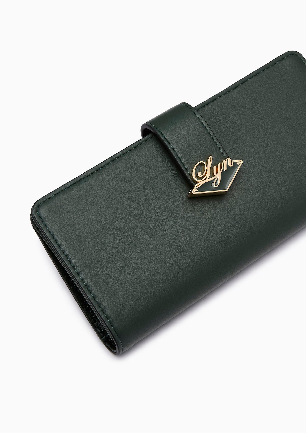 Toby Long Wallet - Dark Green