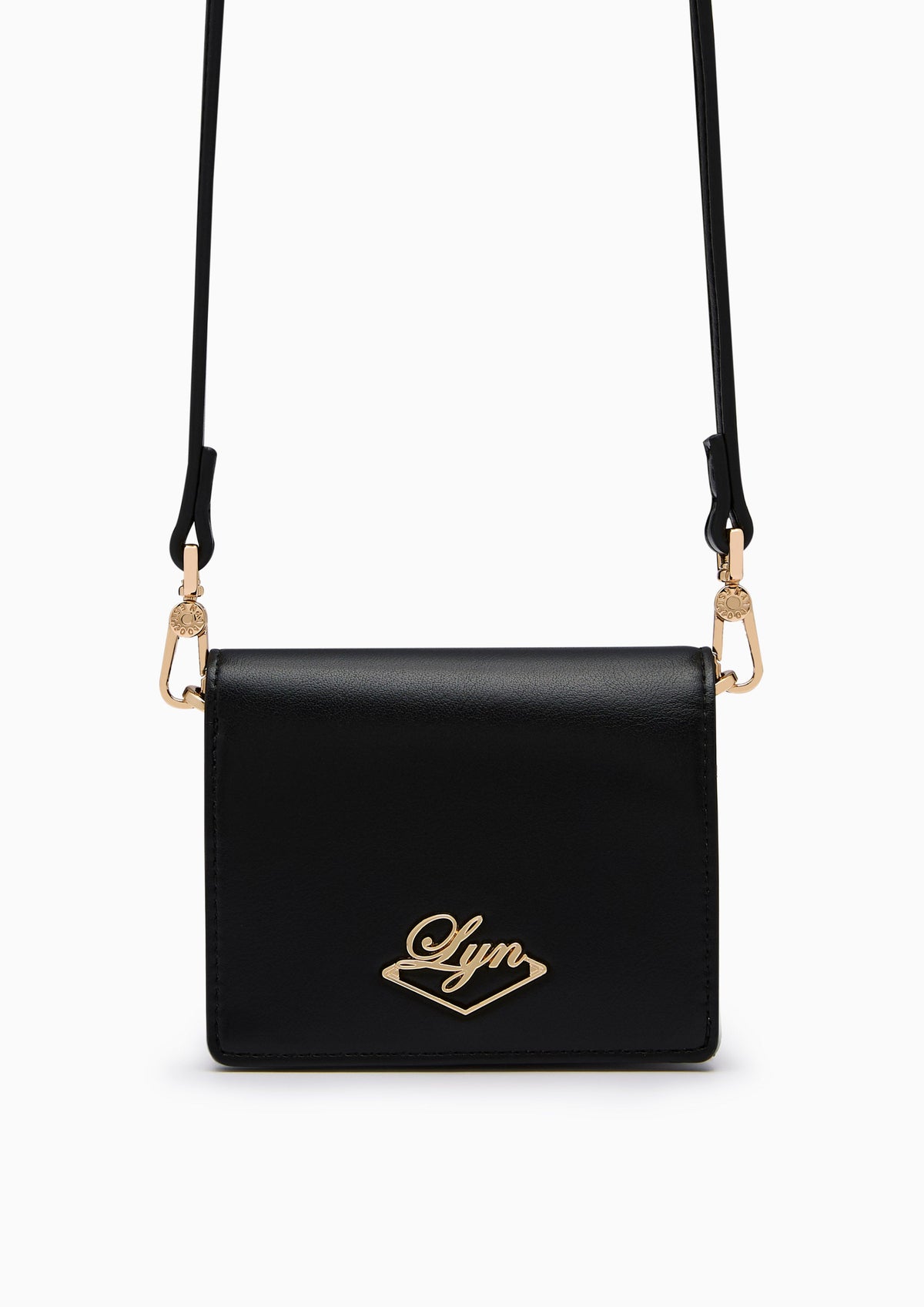 Toby Short Wallet On Chain - Black