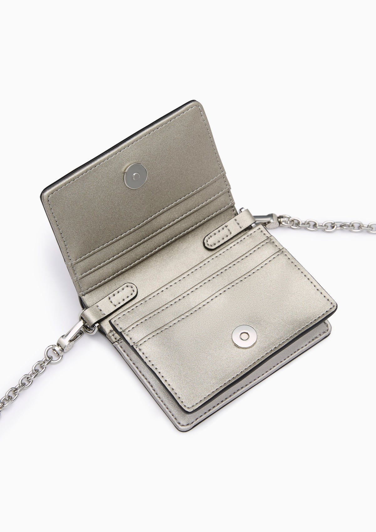 Frosty Short Wallets On Chain - Dark Grey