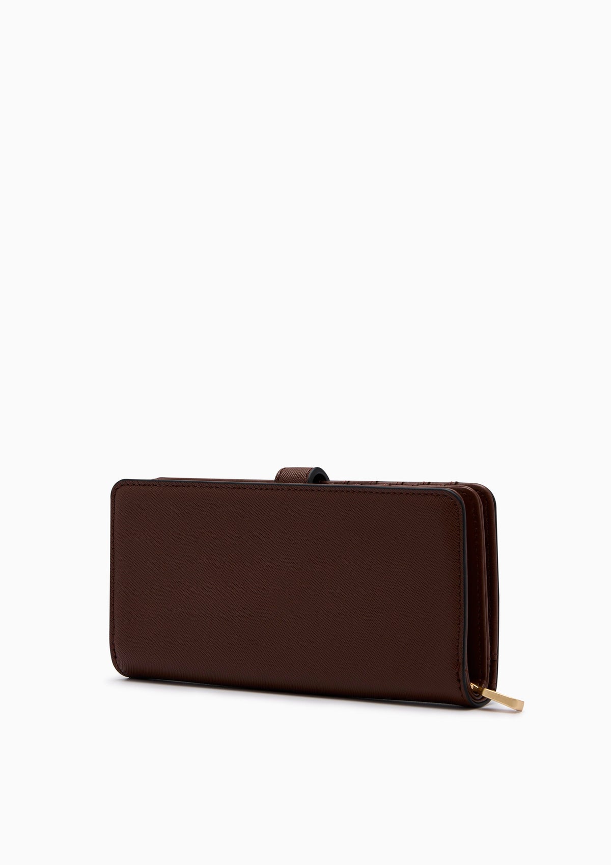 Re-Edit Daisy Autumn Long Long Wallet- Dark Brown