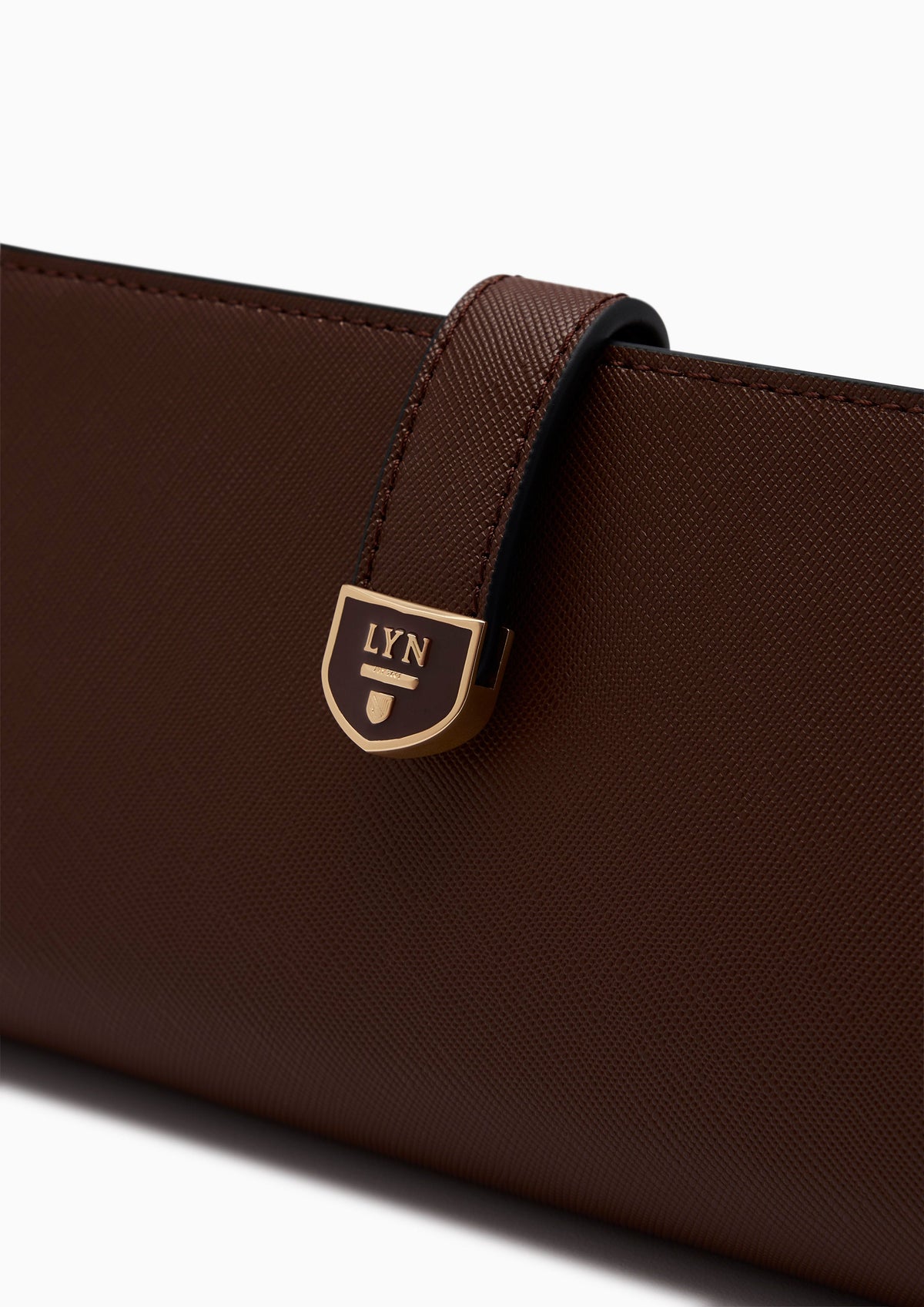 Re-Edit Daisy Autumn Long Long Wallet- Dark Brown