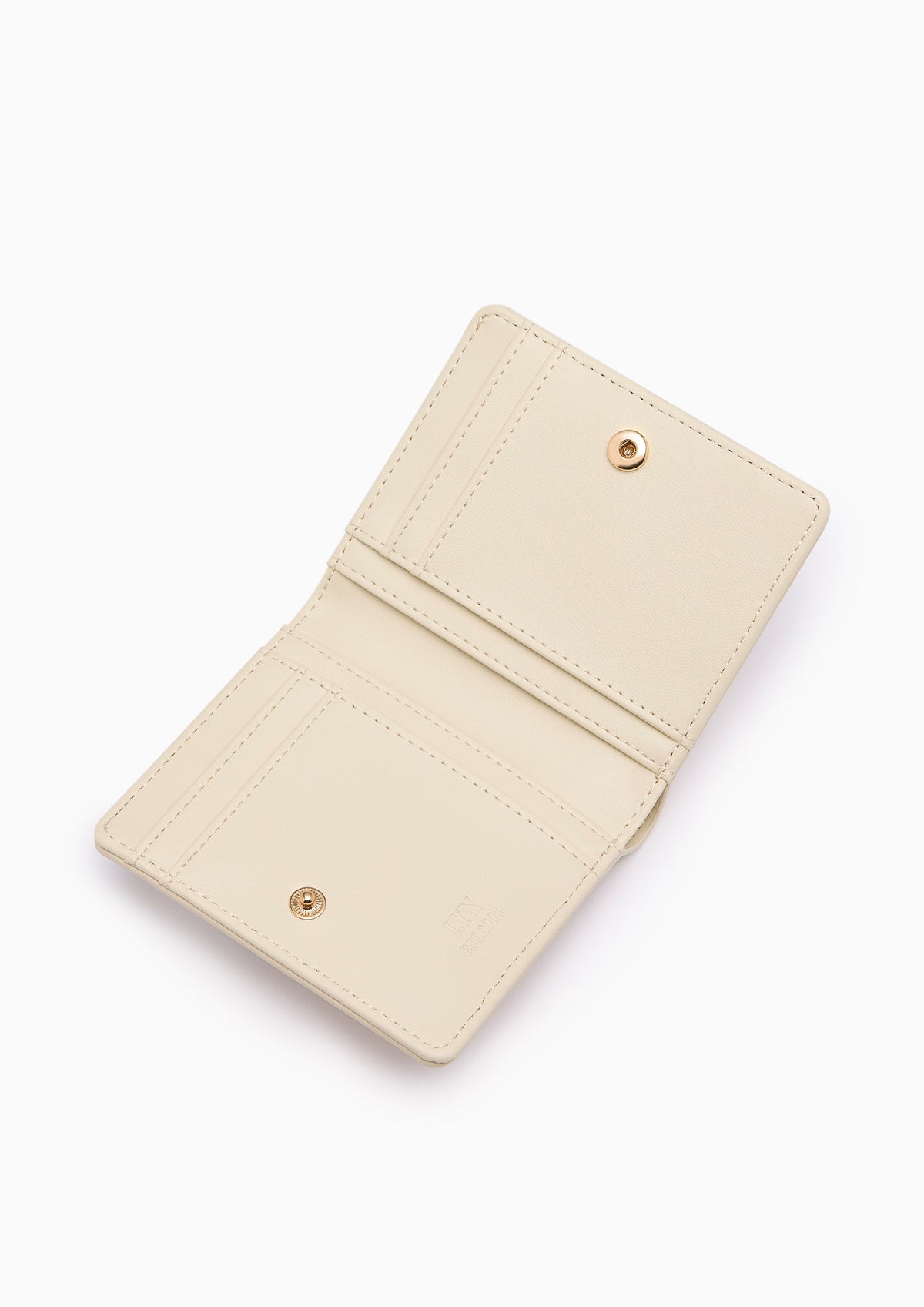 Re-Edit Daisy Compact Wallet- Light Printed Yellow