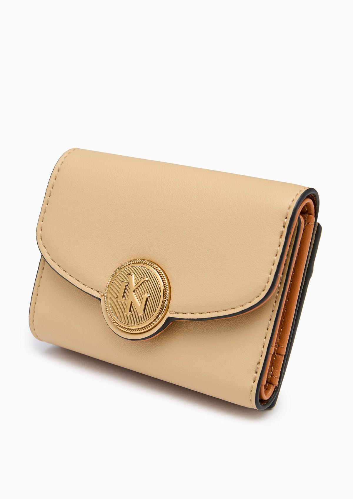 Glinda Short Wallet - Beige