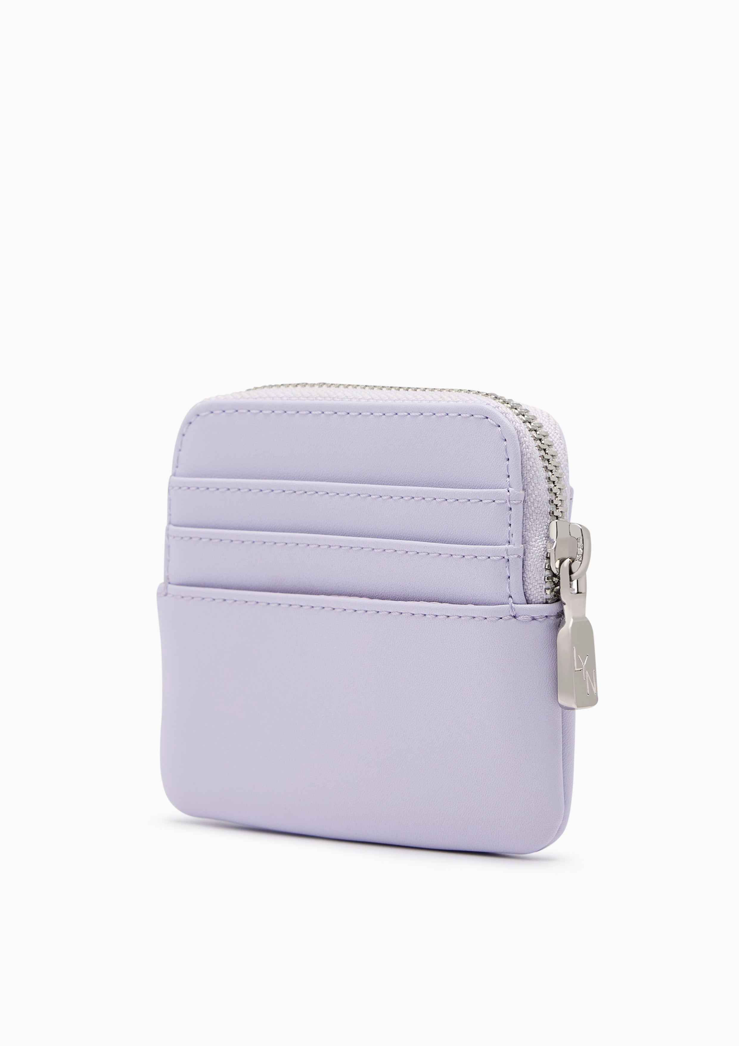 Wimsy Coin Zip Short Wallet - Light Purple