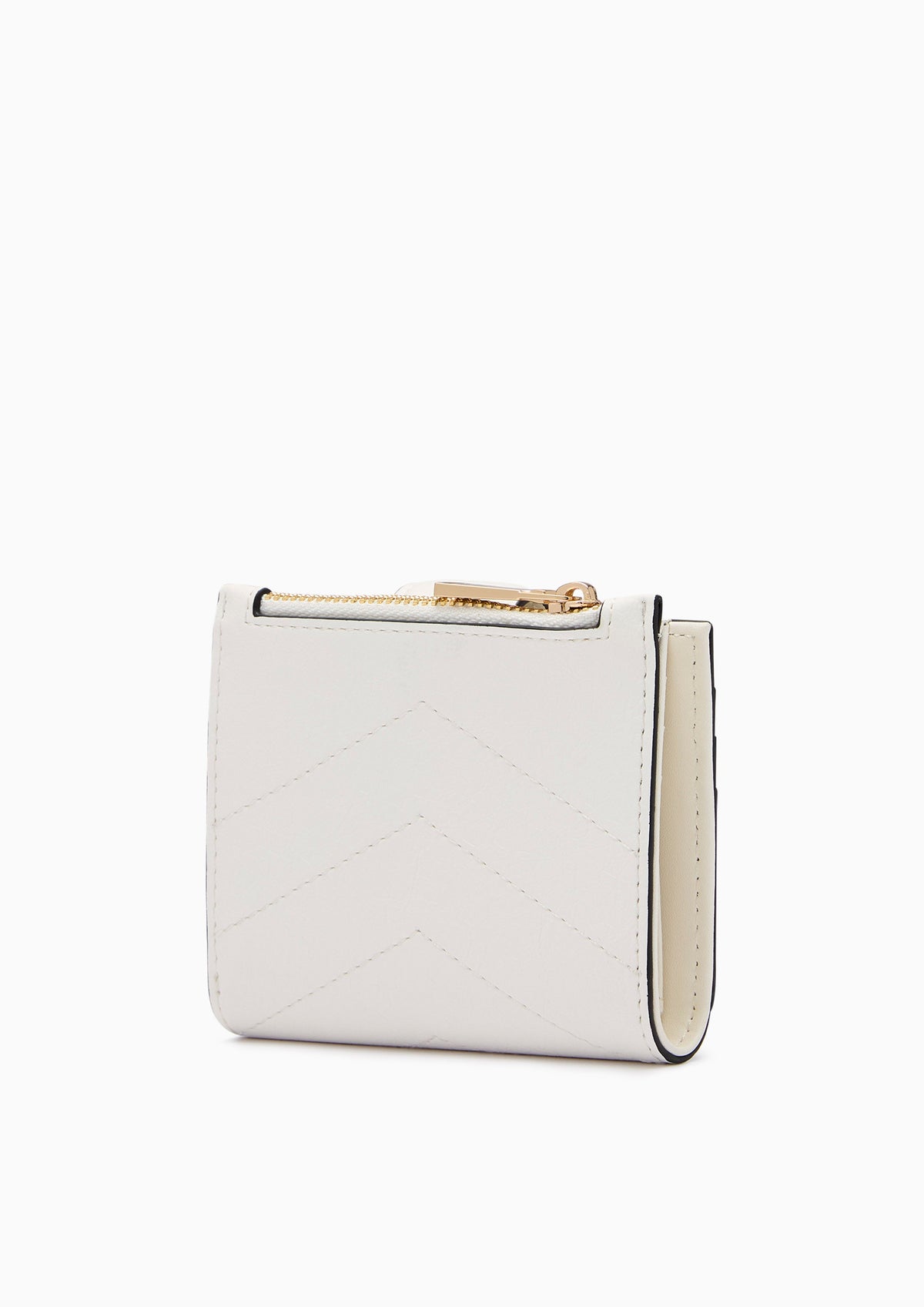 Sadie Short Card Pocket Wallet - Off-White