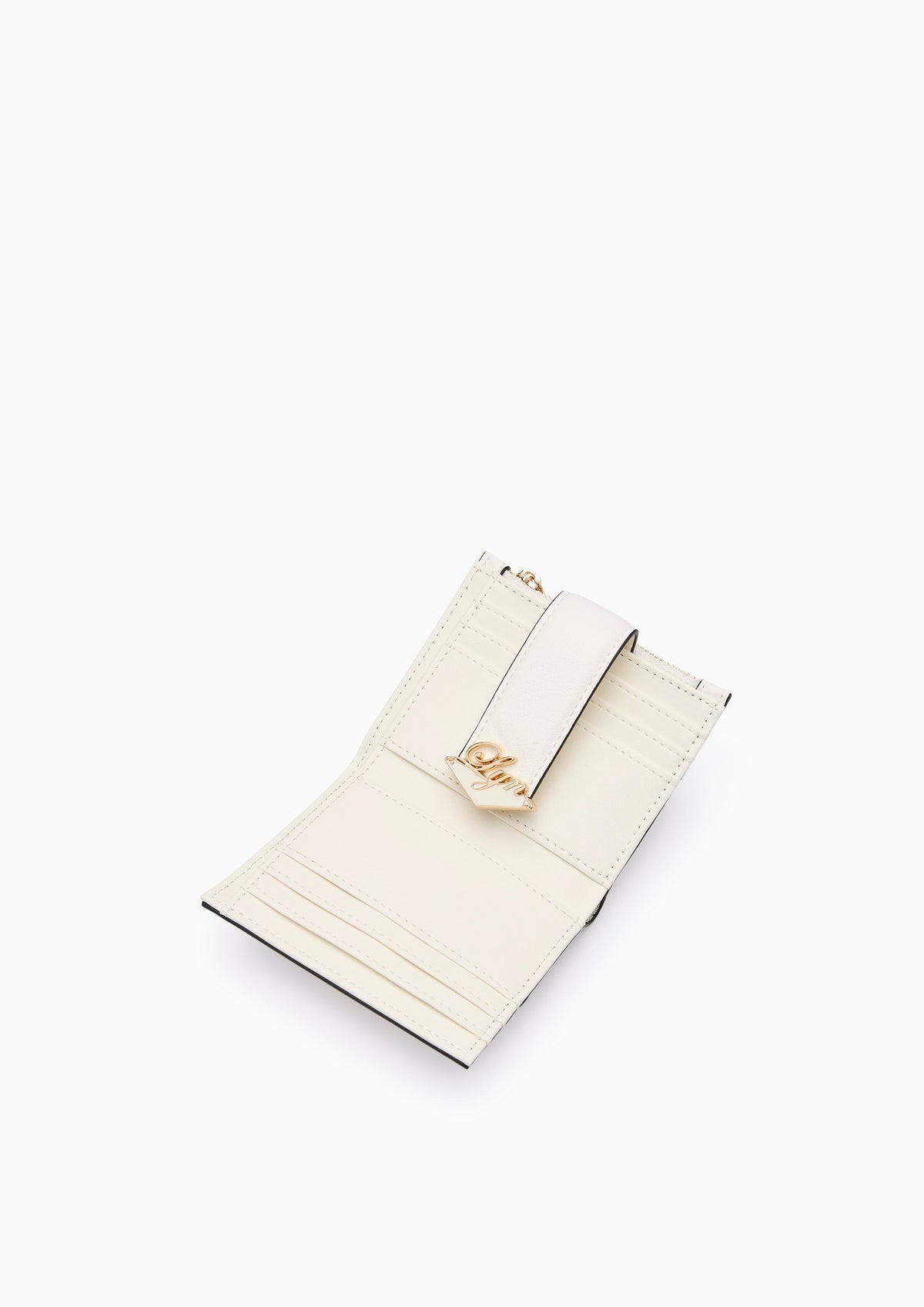 Sadie Short Card Pocket Wallet - Off-White