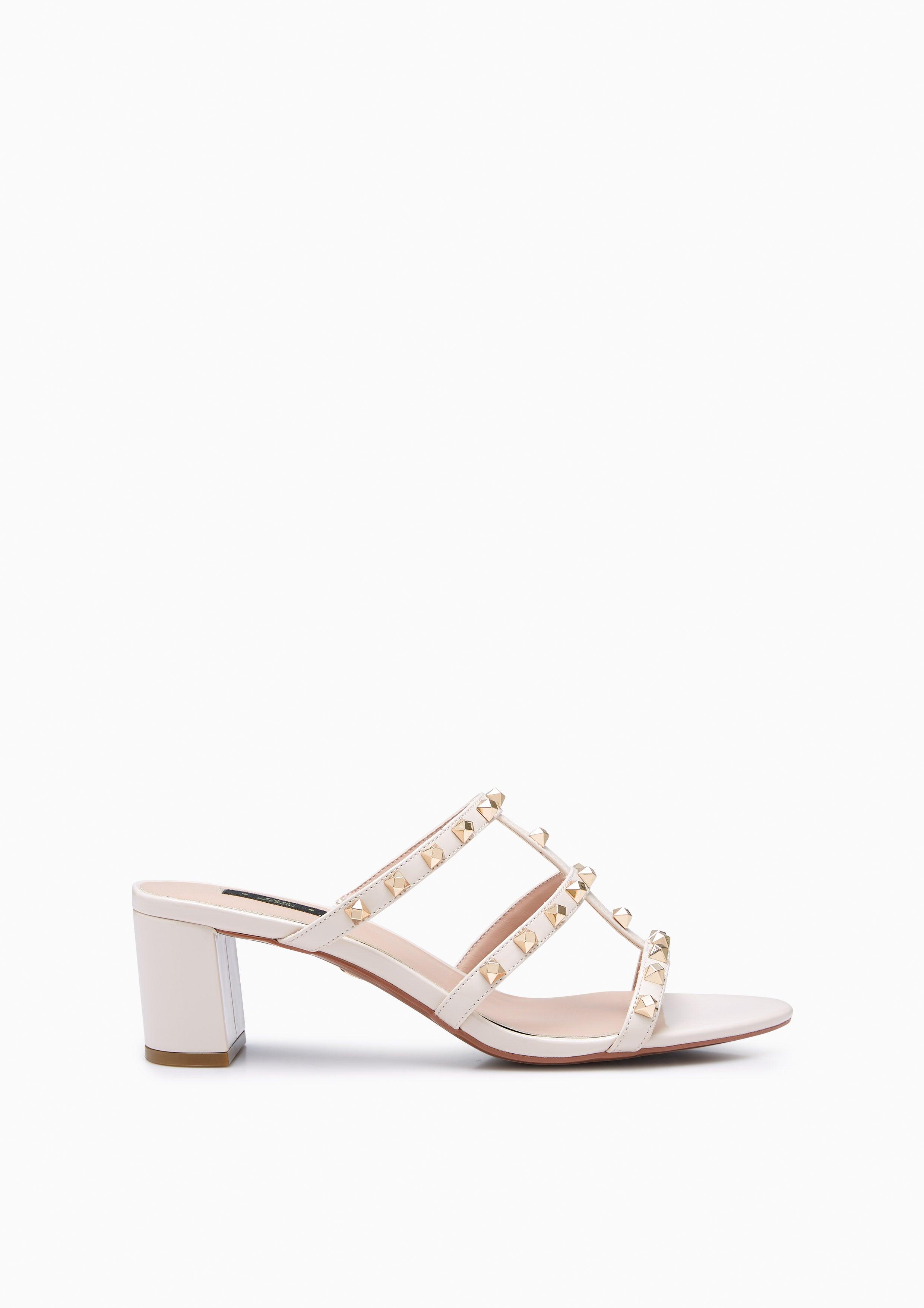 Giày Mules Cao Gót Linda