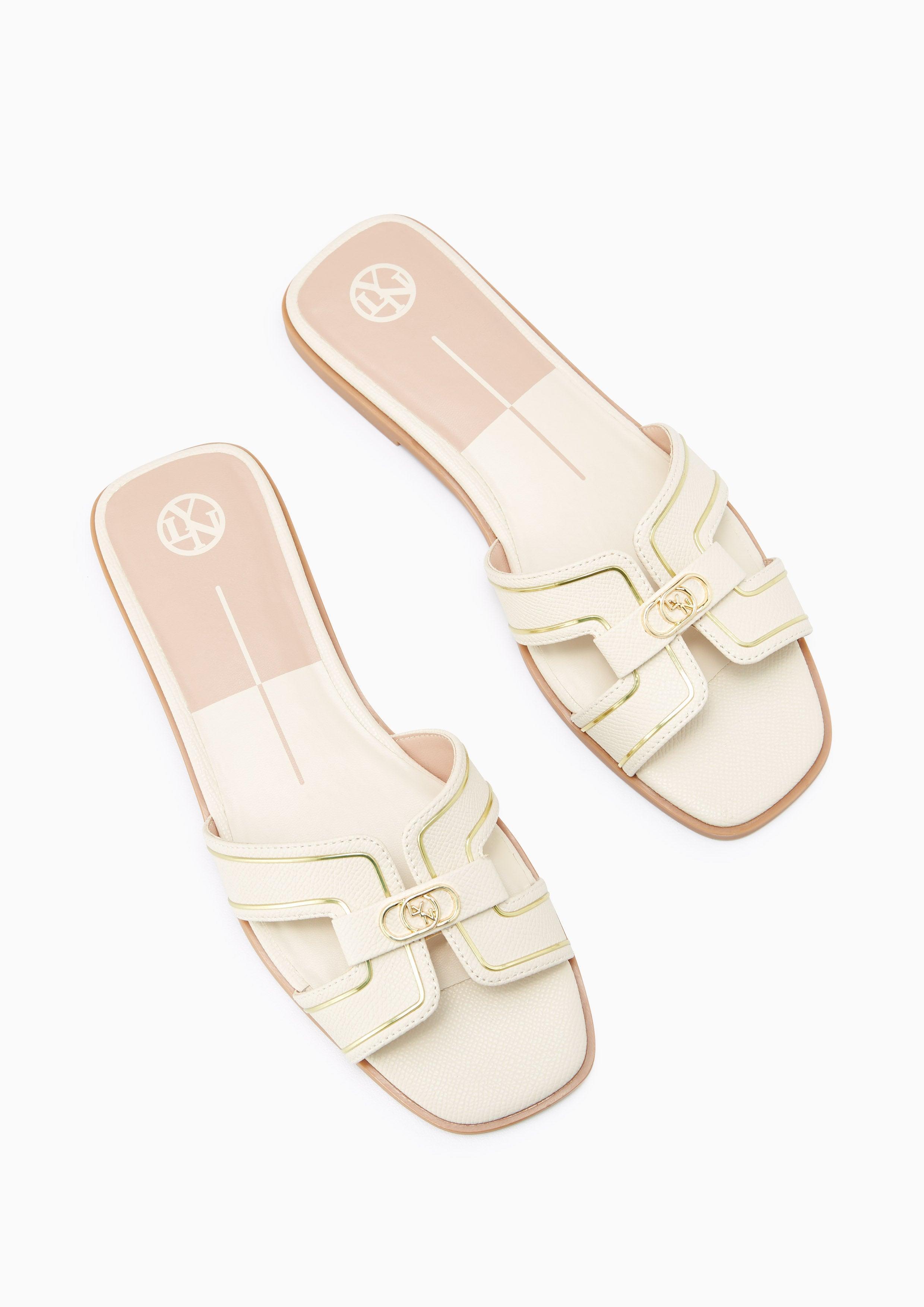 Hey Flats And Sandals - Ivory