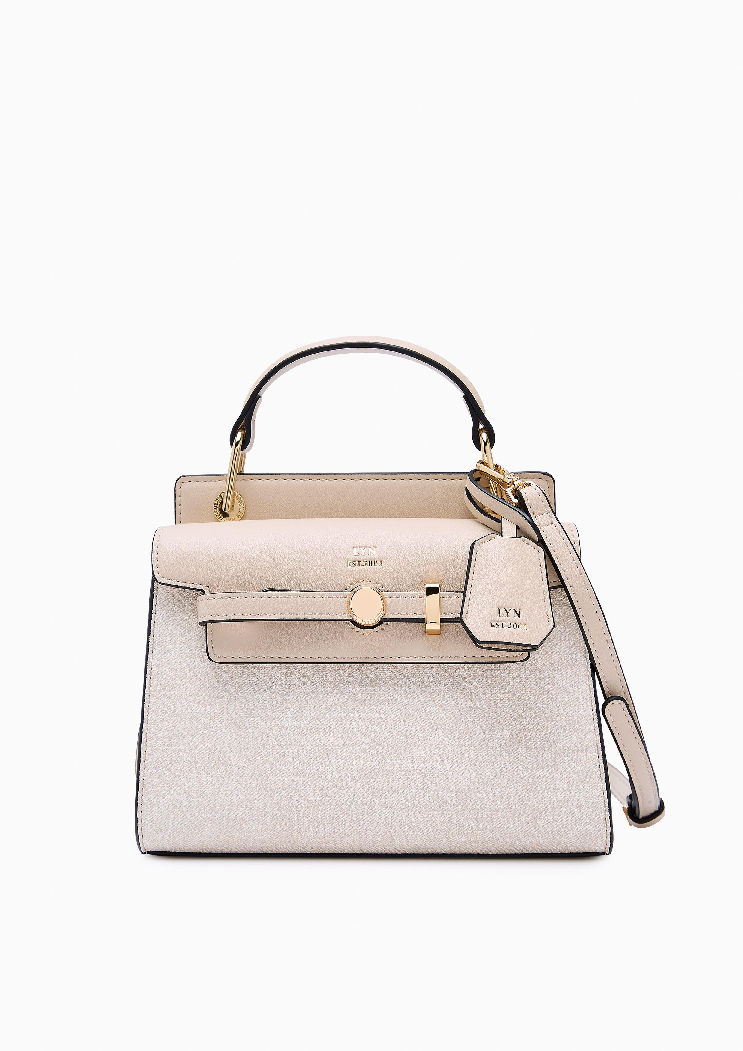 Anderson Top Handle S Crossbody Bag - Light Beige