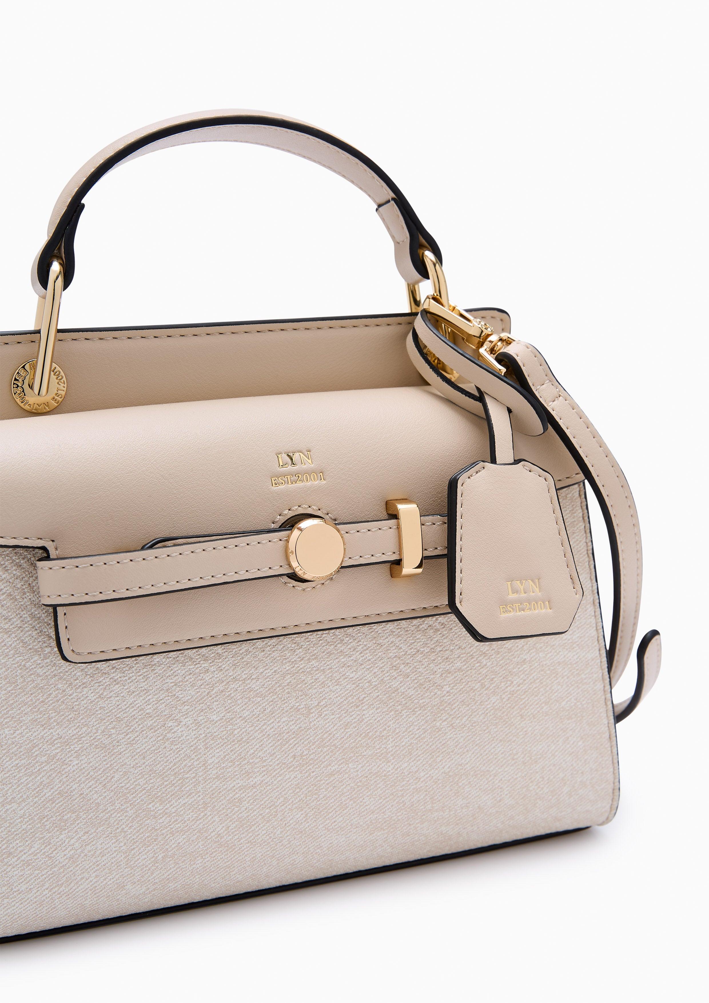 Anderson Top Handle S Crossbody Bag - Light Beige