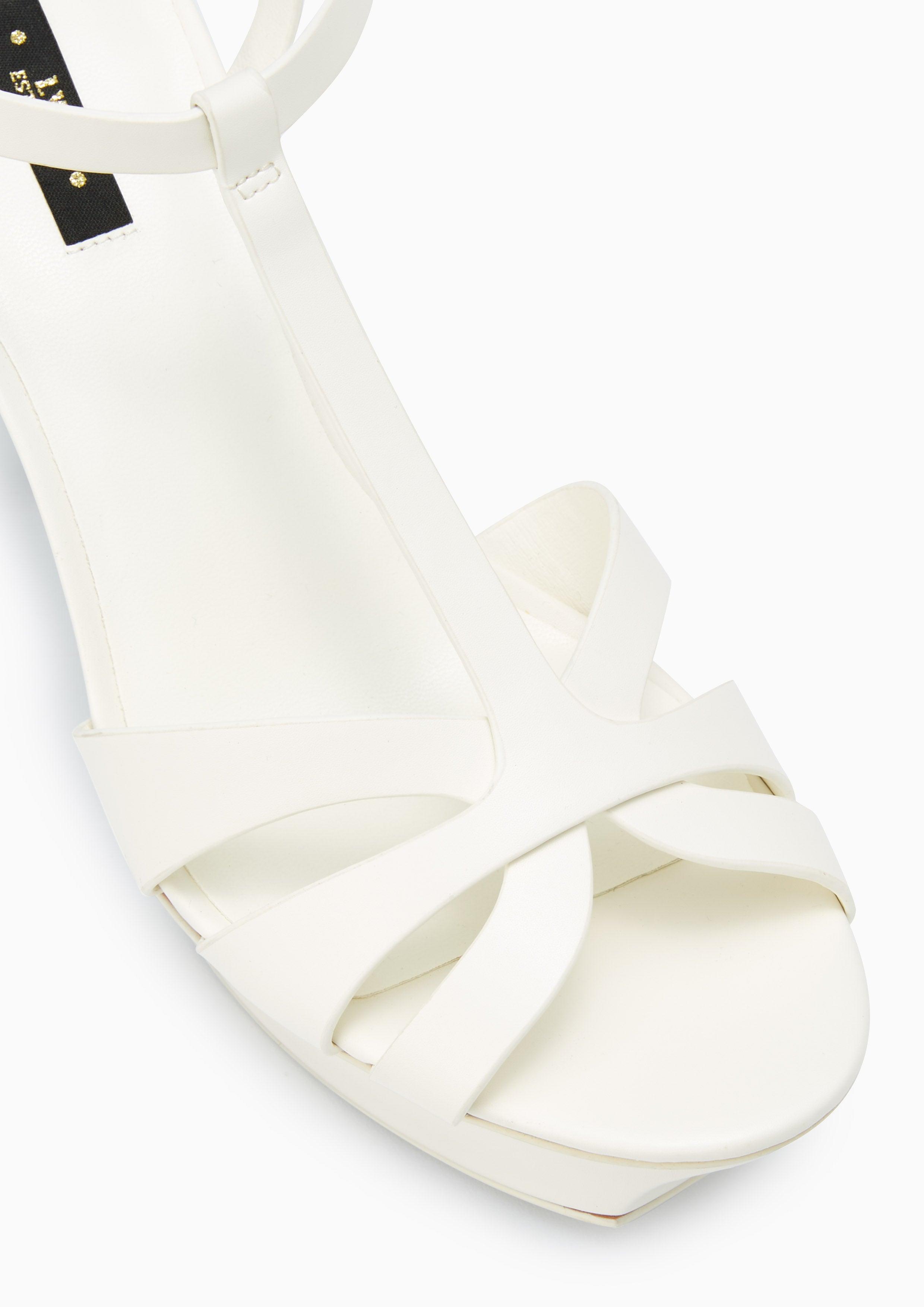 Sabella Soft Heels - White