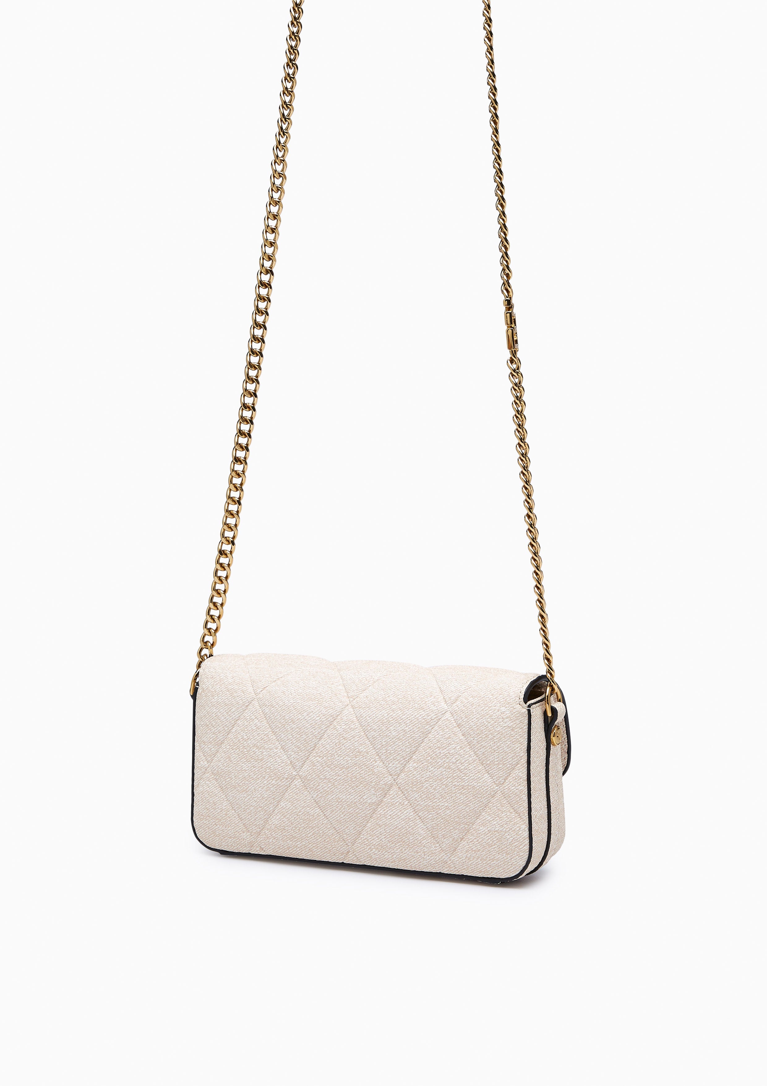 Rexha Flap Phone Wallet On Chain - Light Beige