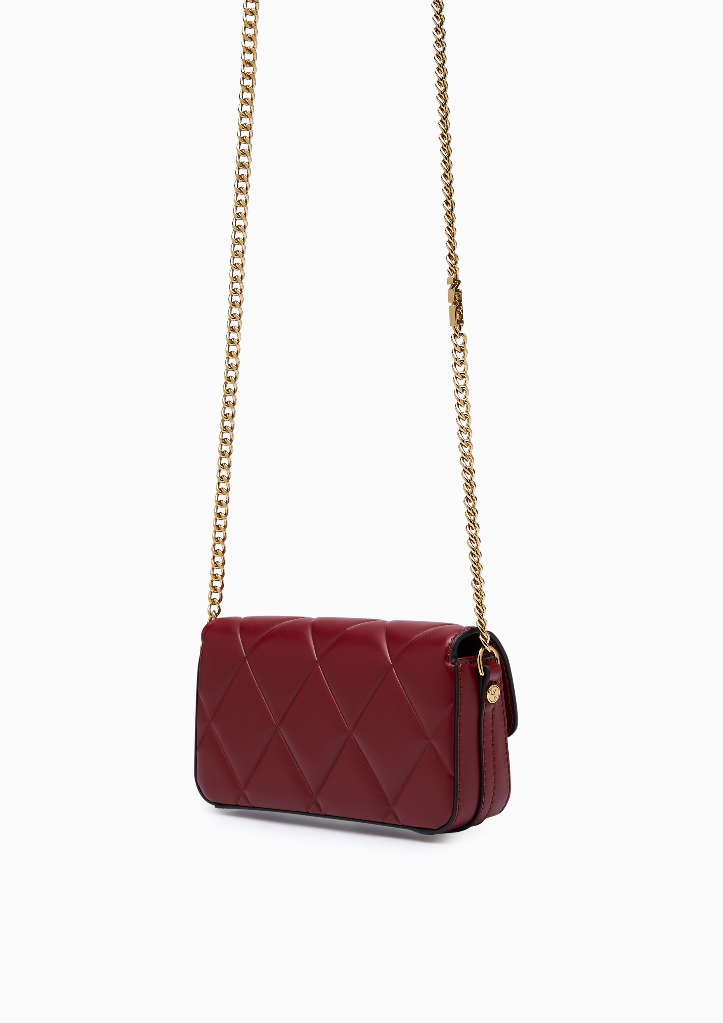 Rexha Flap Phone Wallet On Chain - Dark Red