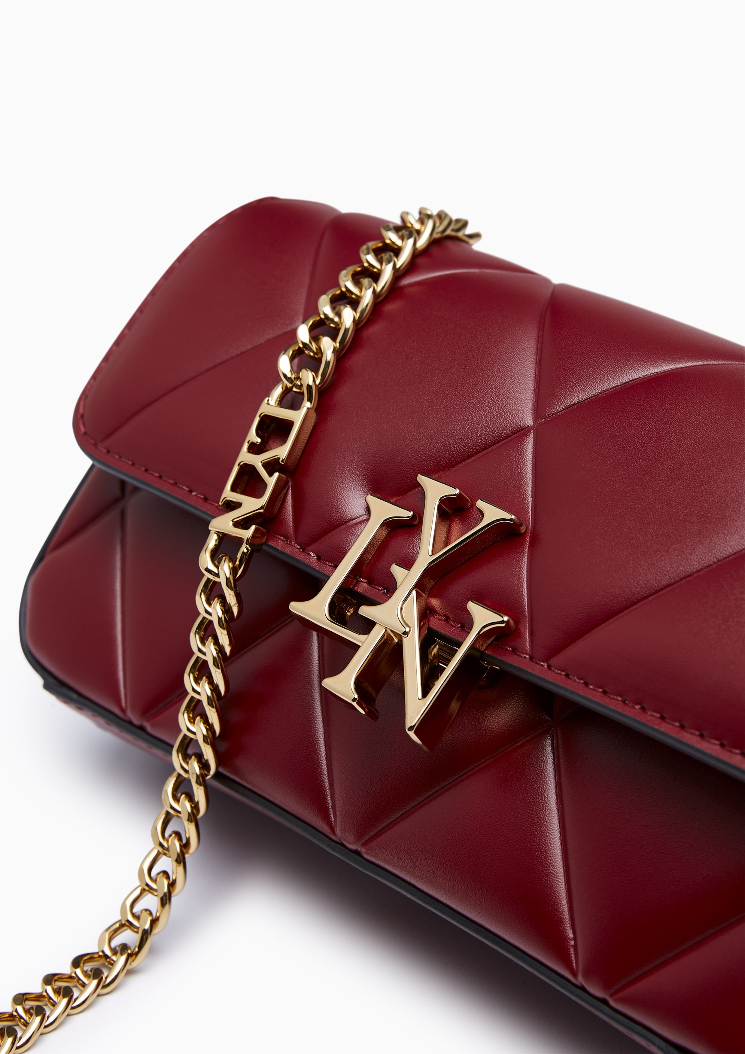 Rexha Flap Phone Wallet On Chain - Dark Red