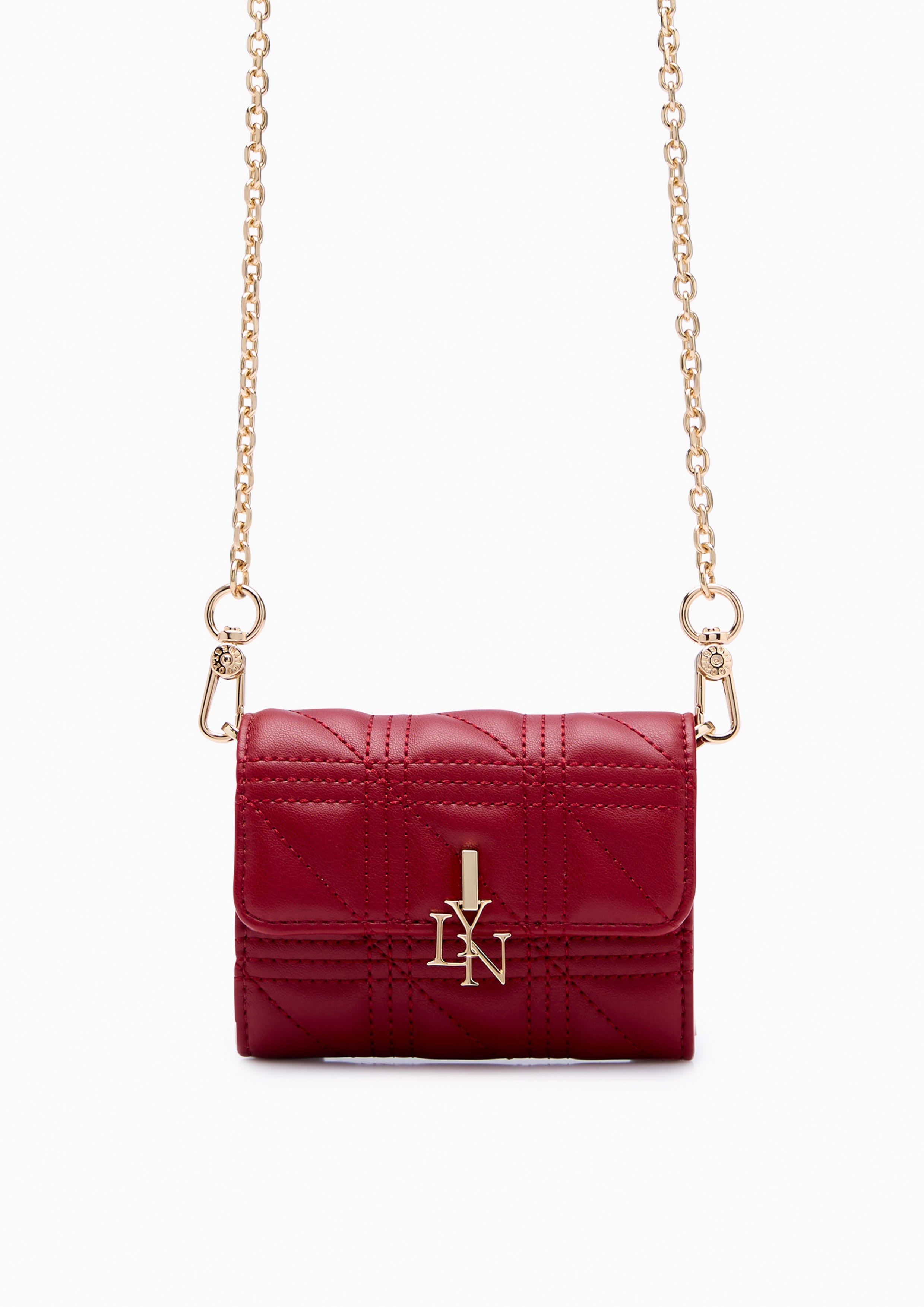Aurelia Wallet On Chain - Dark Red