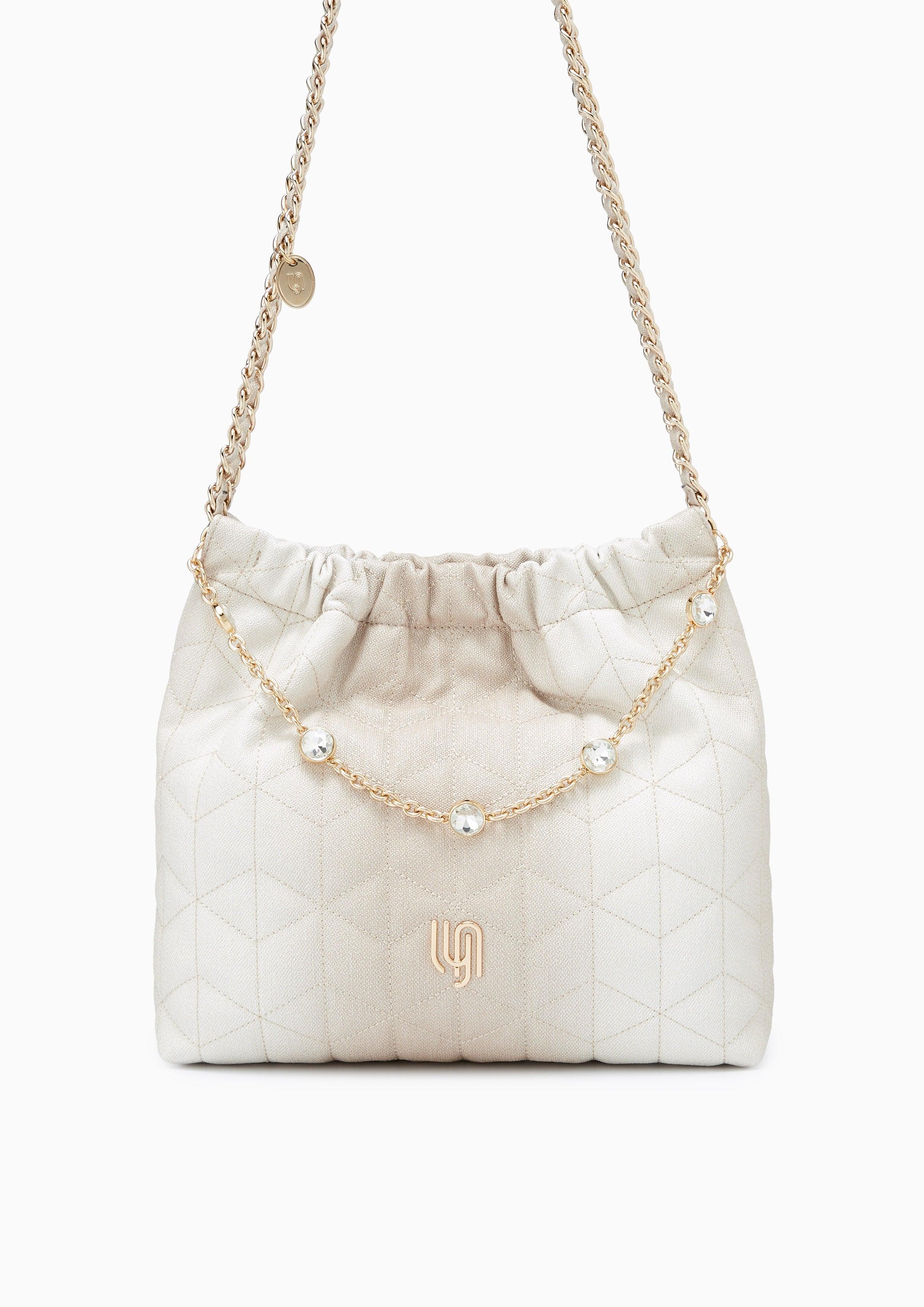 Monet Party Infinite L Shoulder Bag - White