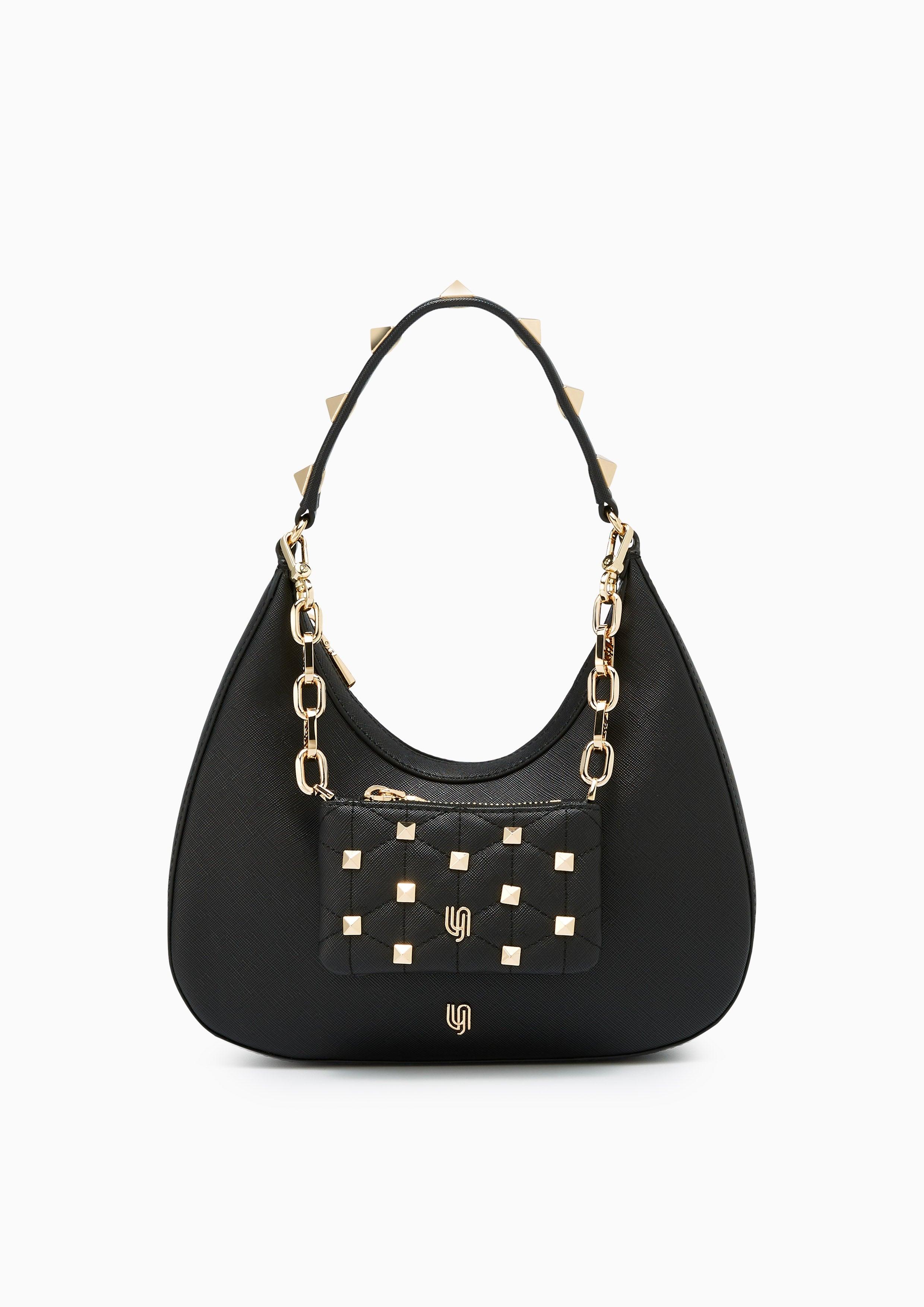 Simone Infinite M Shoulder Bag - Black