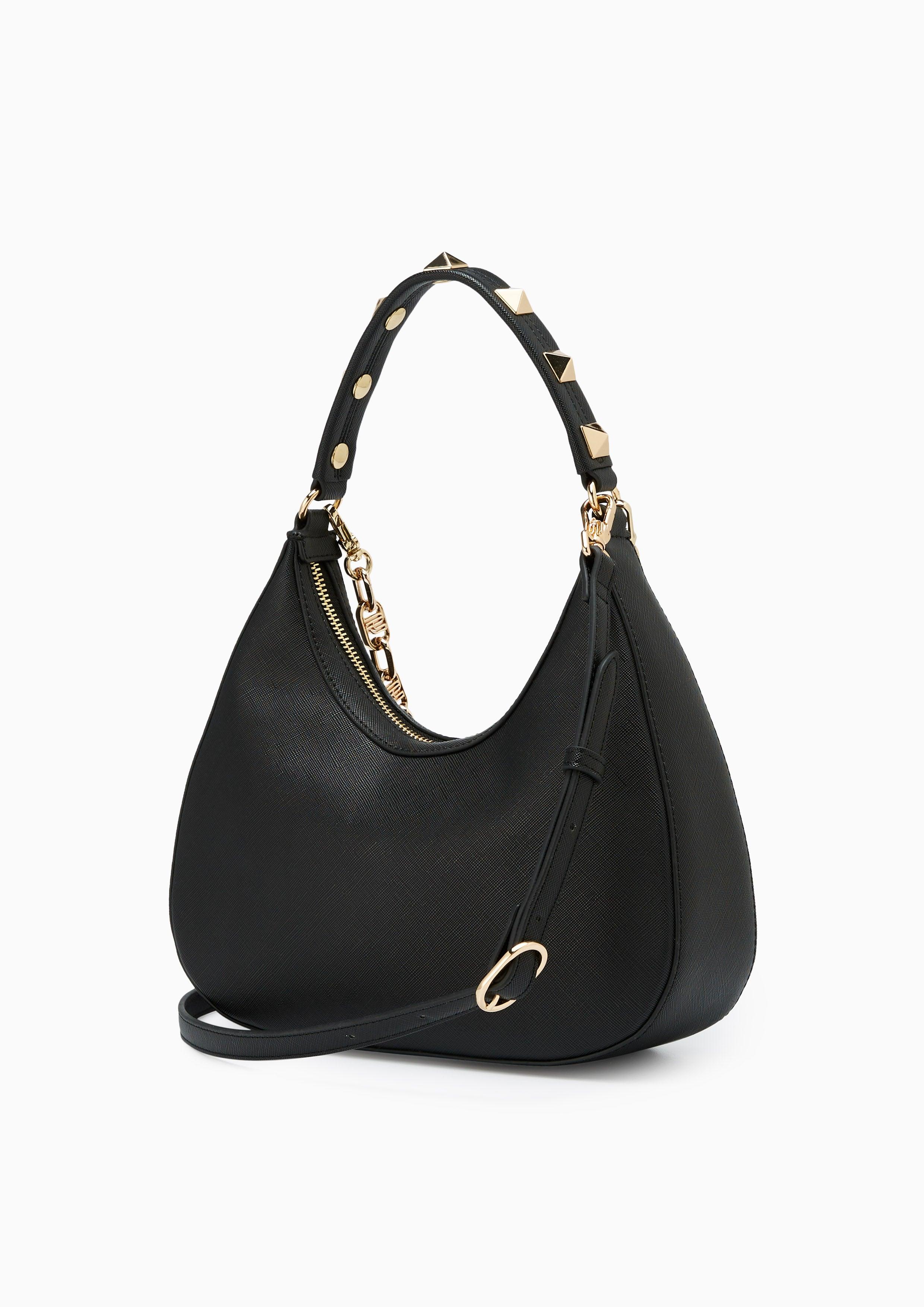 Simone Infinite M Shoulder Bag - Black