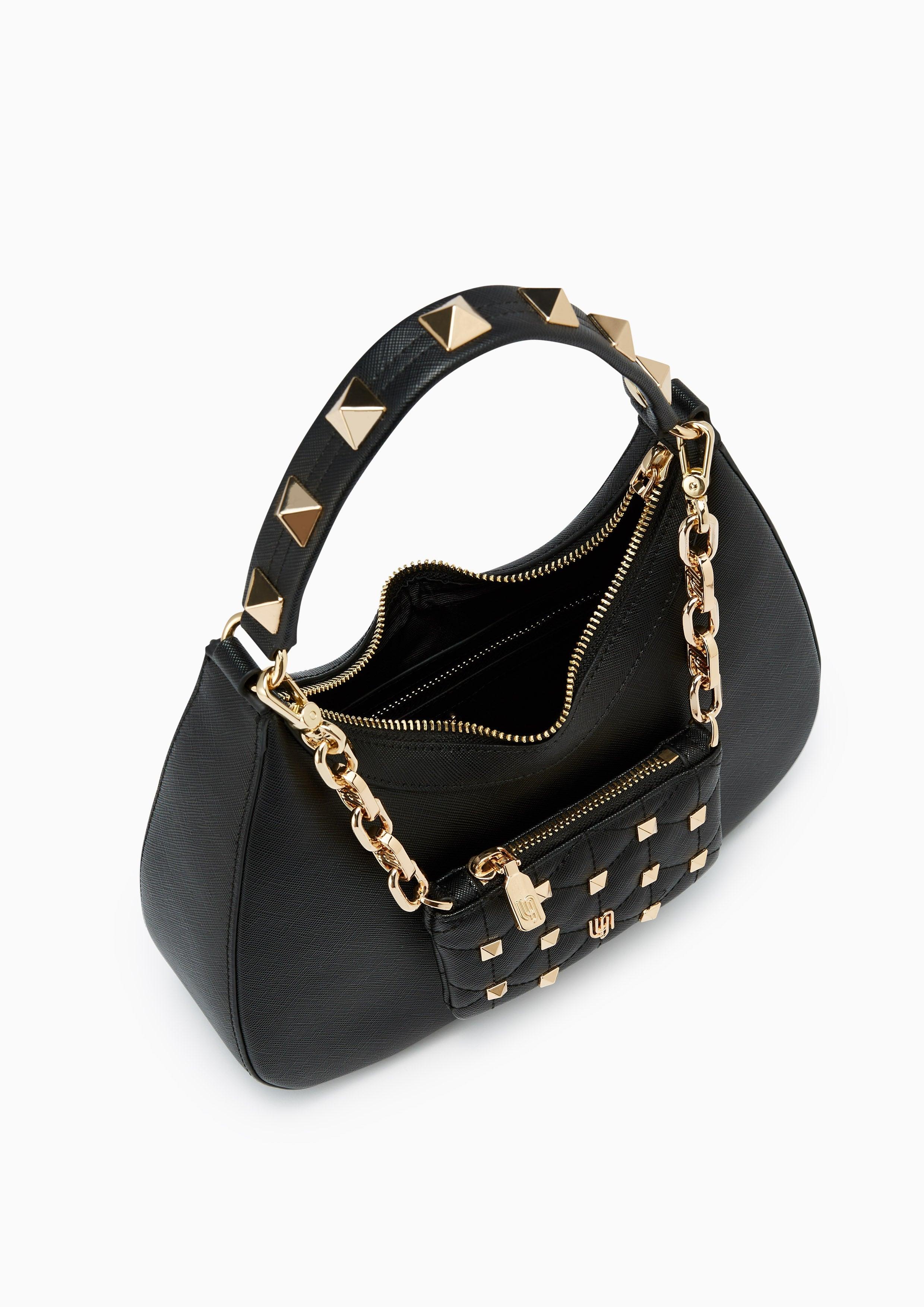 Simone Infinite M Shoulder Bag - Black