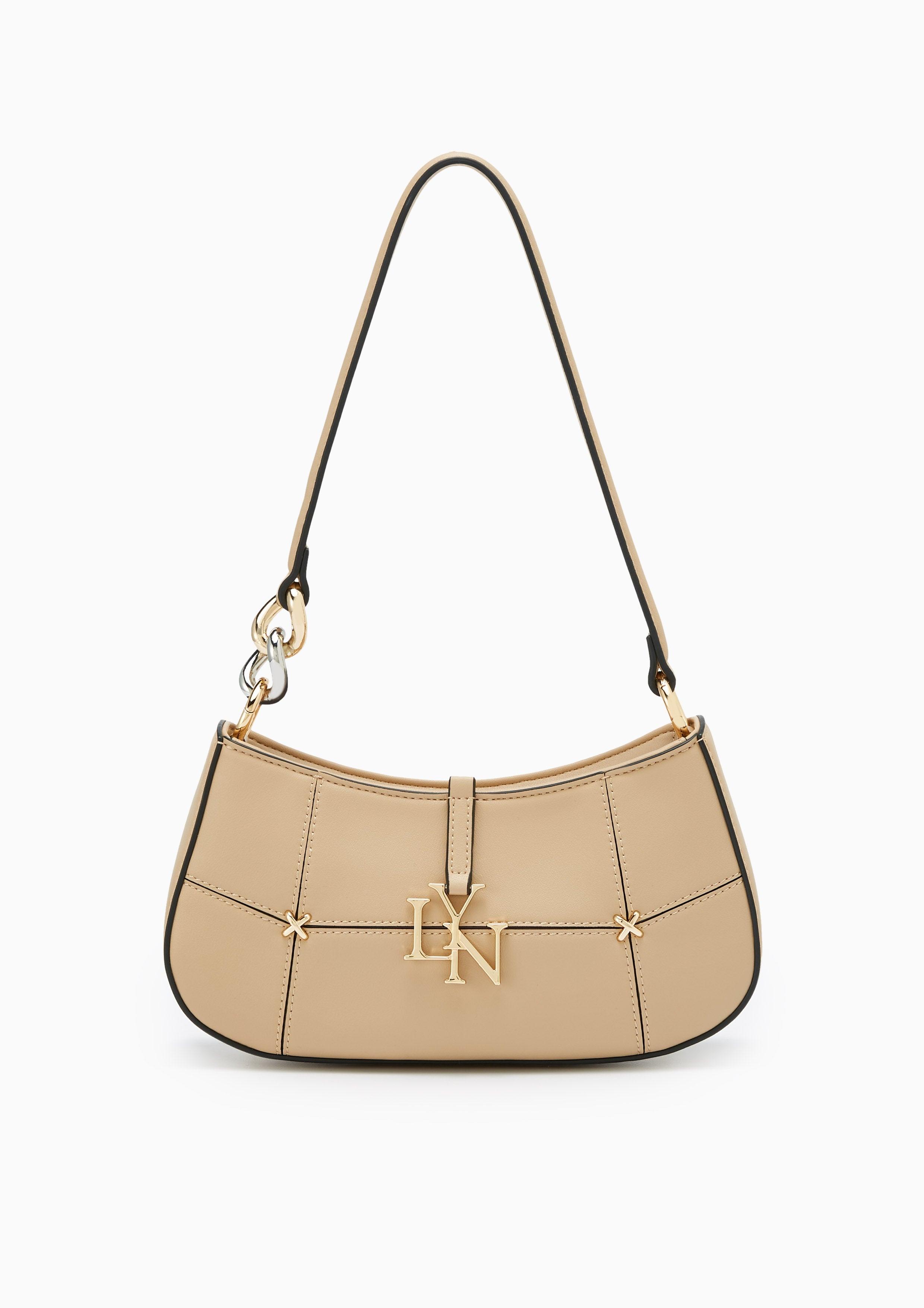 Brighton Patchy S Shoulder Bag - Beige