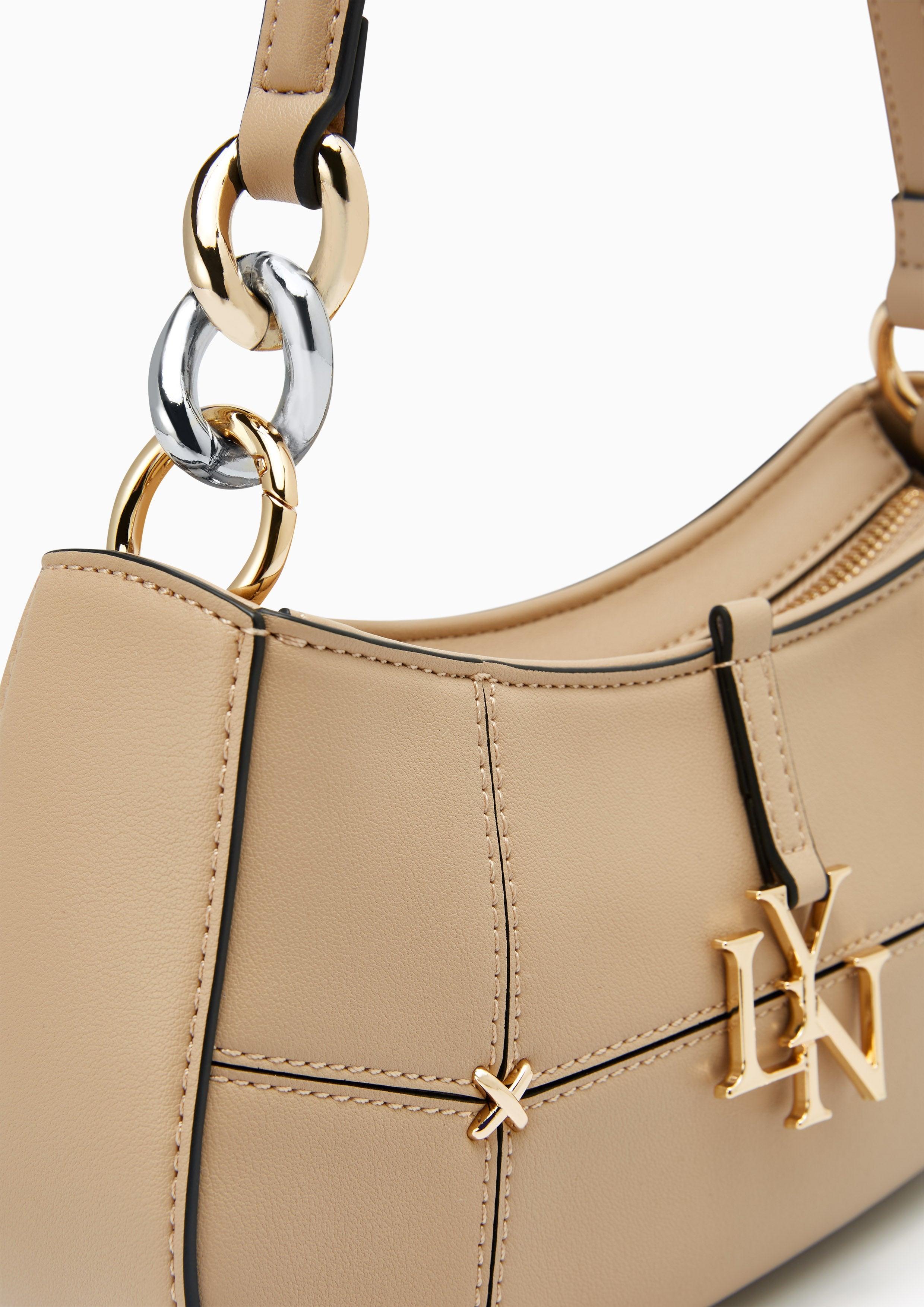 Brighton Patchy S Shoulder Bag - Beige