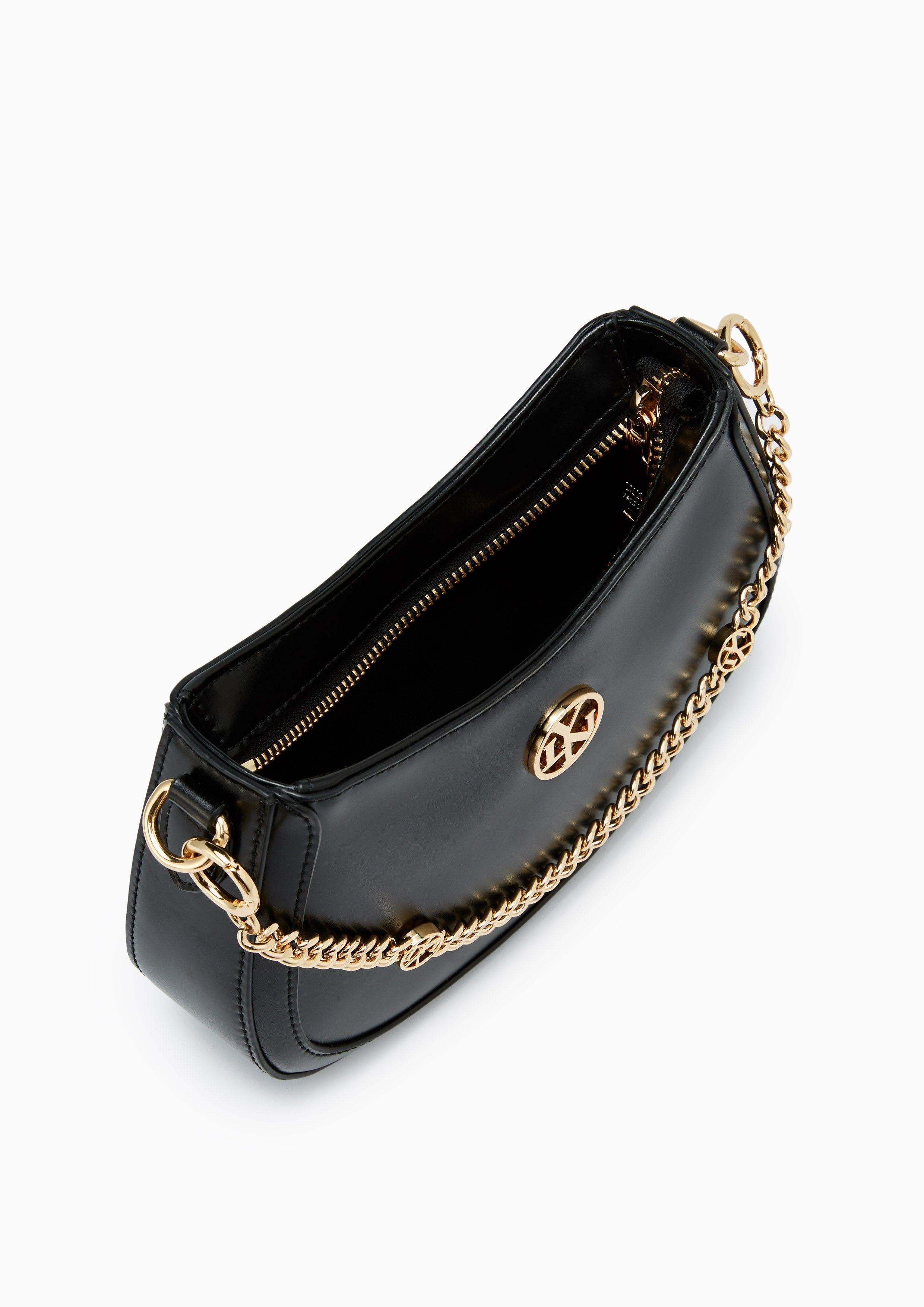 Mona Mini Shoulder Bag - Black