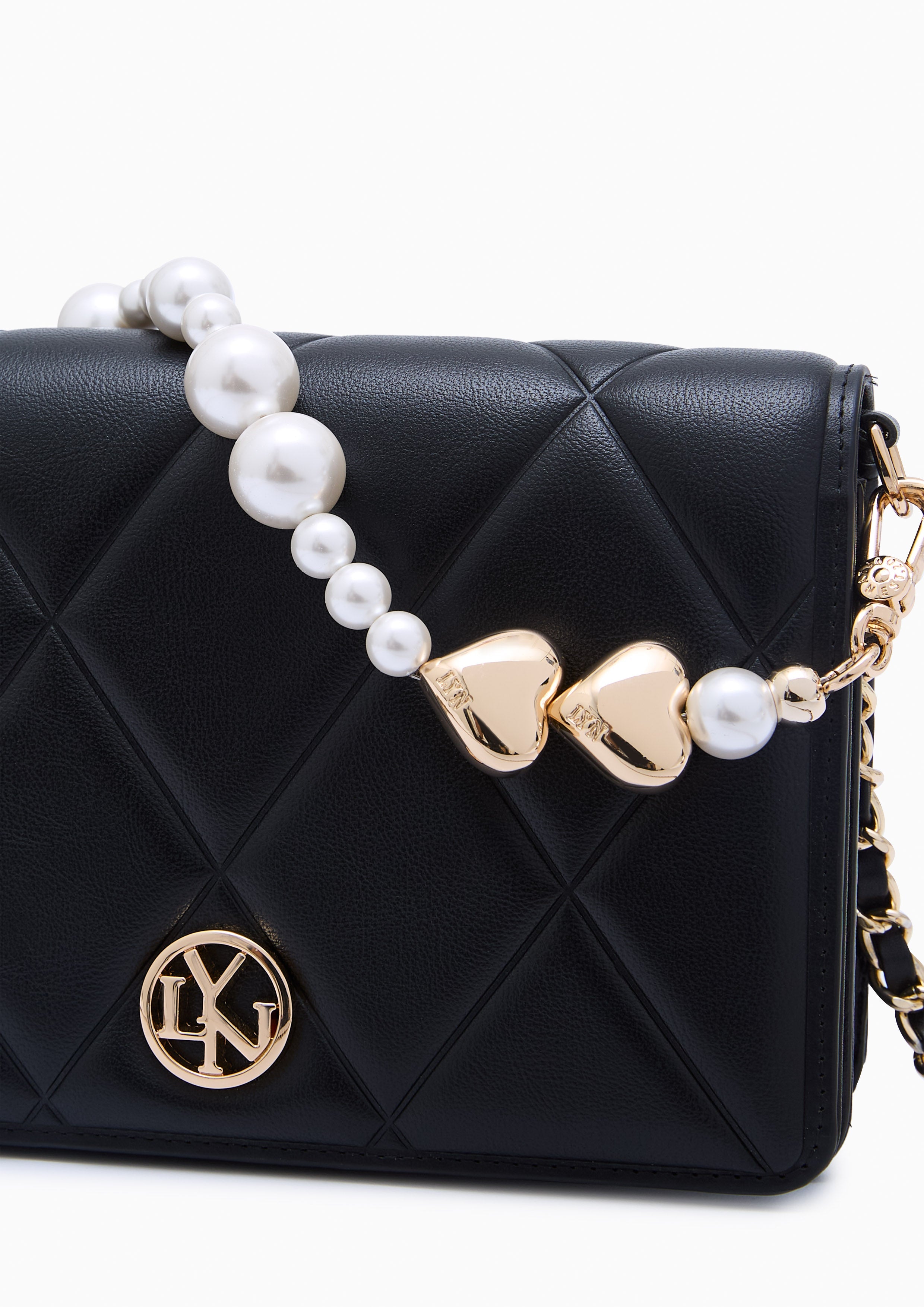 Dahlia Mini Crossbody Bag - Black