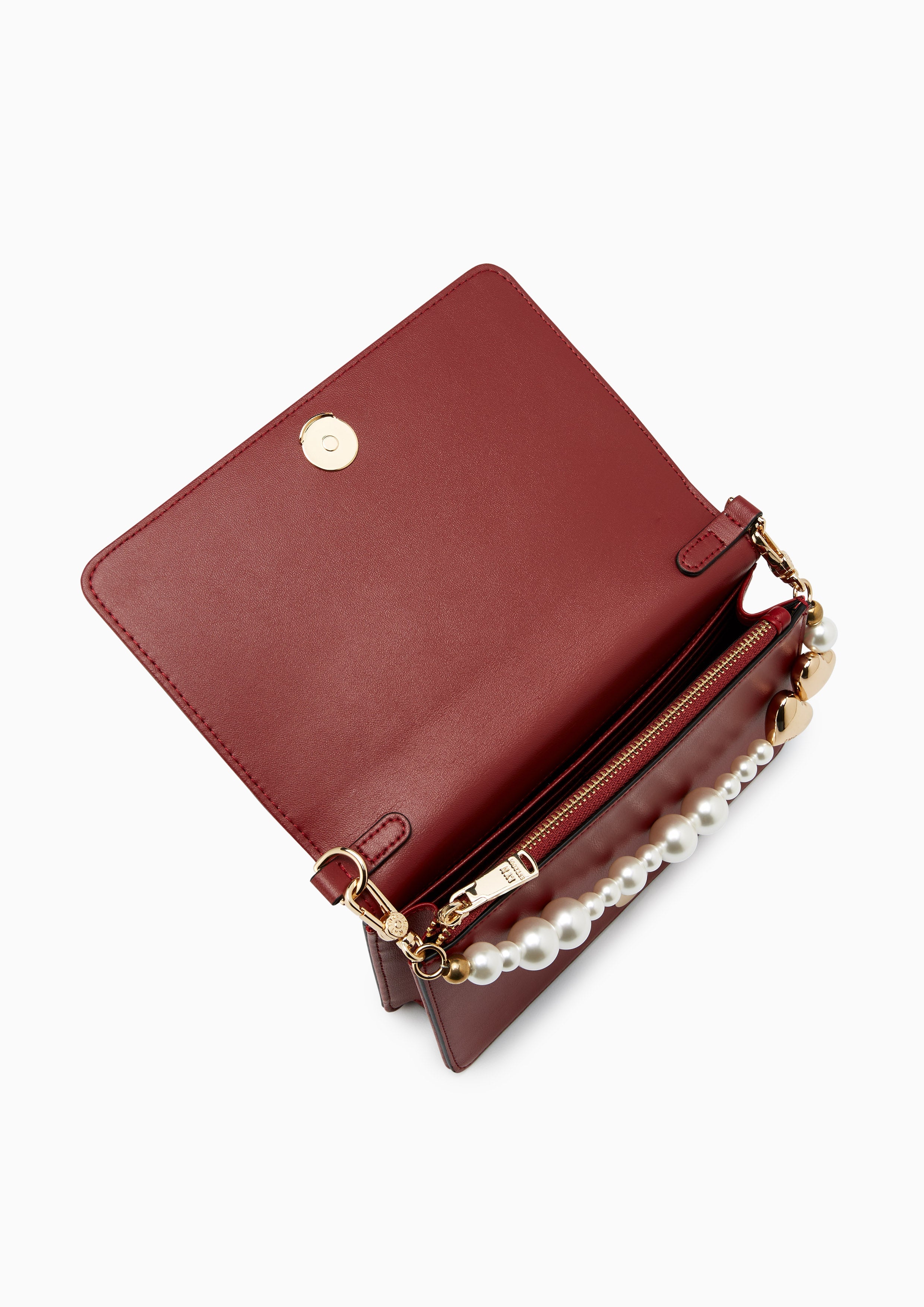 Dahlia Mini Crossbody Bag - Red