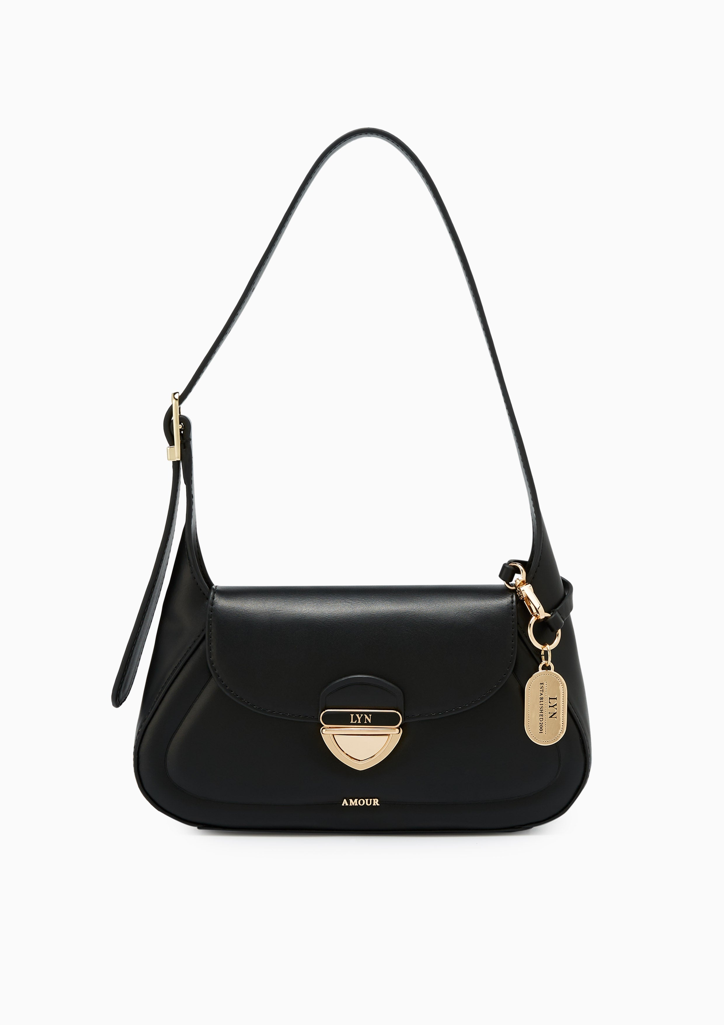 Lena M Shoulder Bag - Black