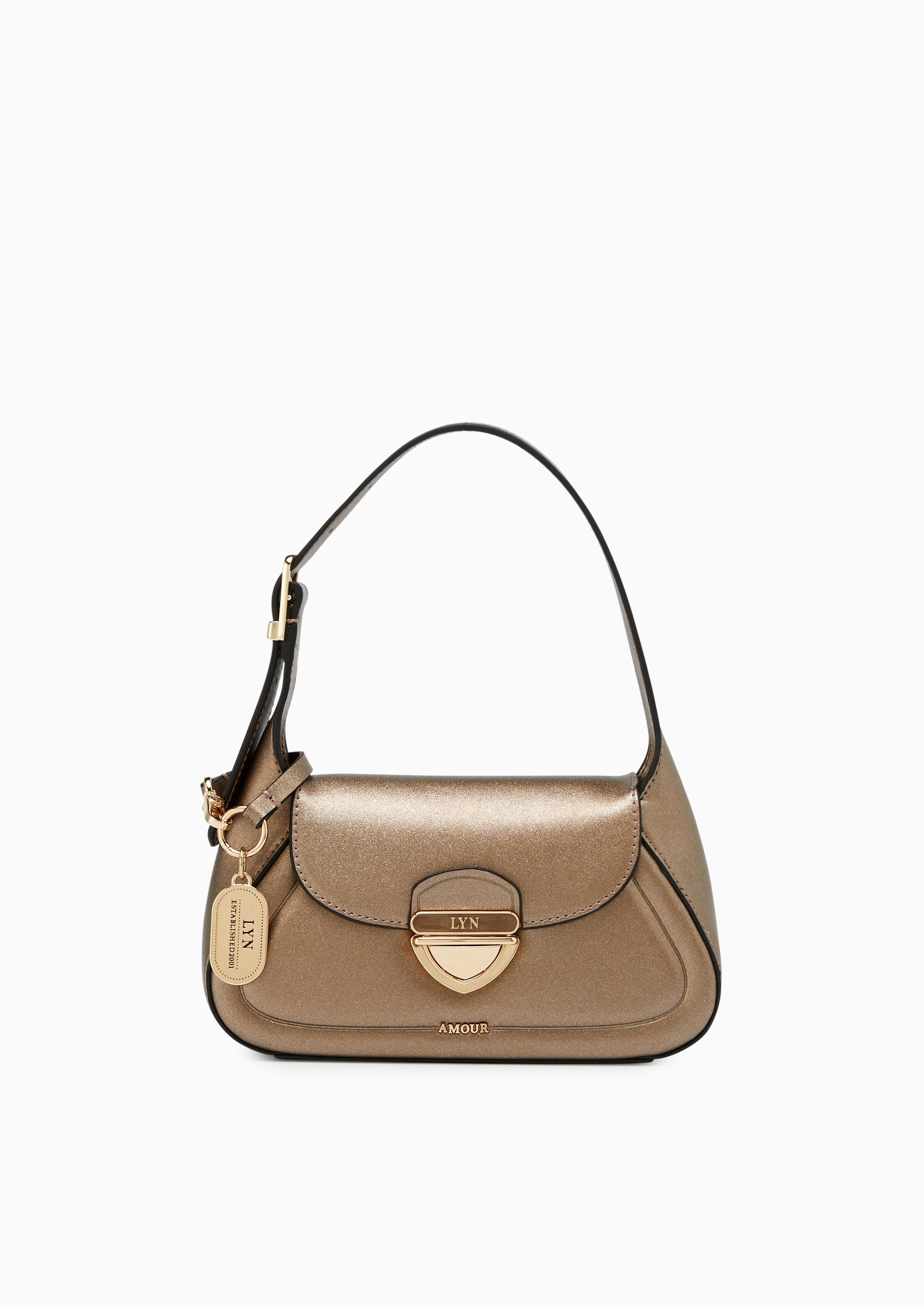 Lena Mini Shoulder Bag - Gold Variation 2