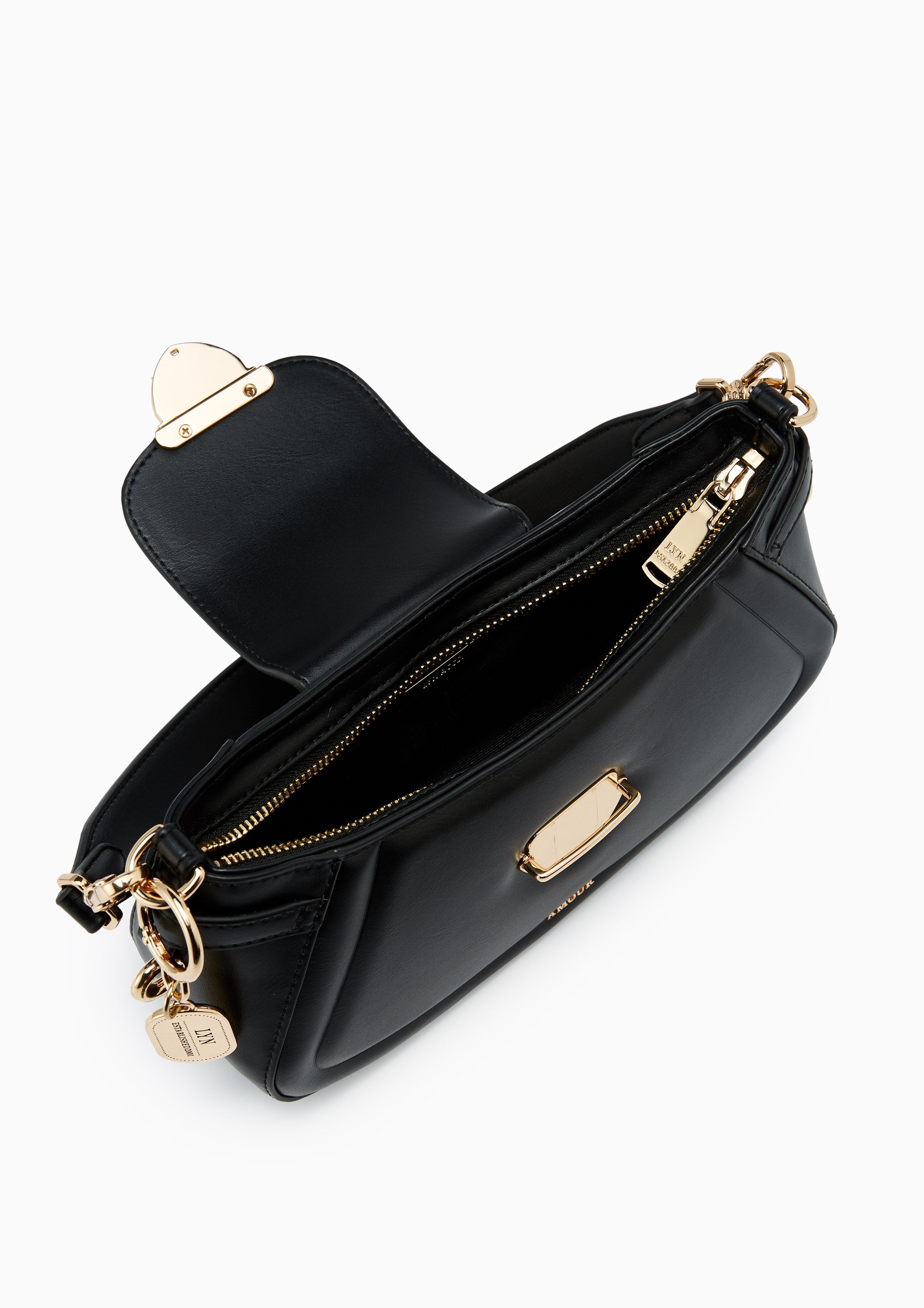 Lena S Shoulder Bag - Black
