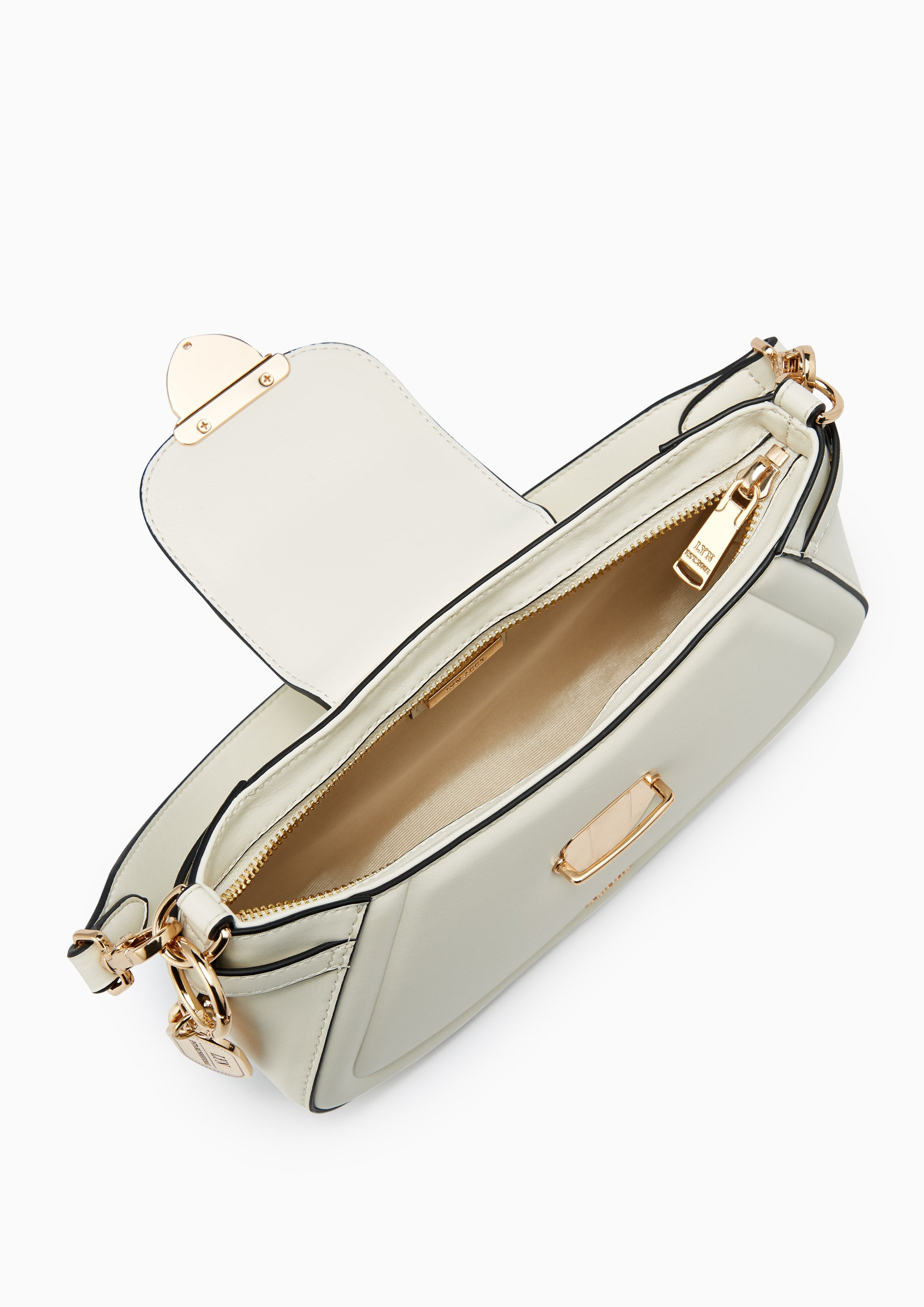 Lena S Shoulder Bag - Ivory