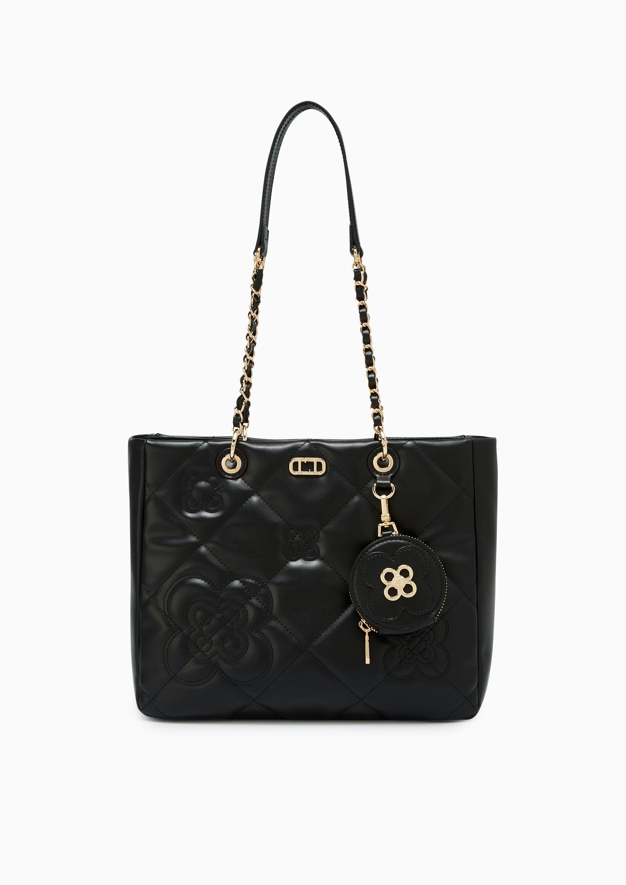 Flora Tote Bag - Black