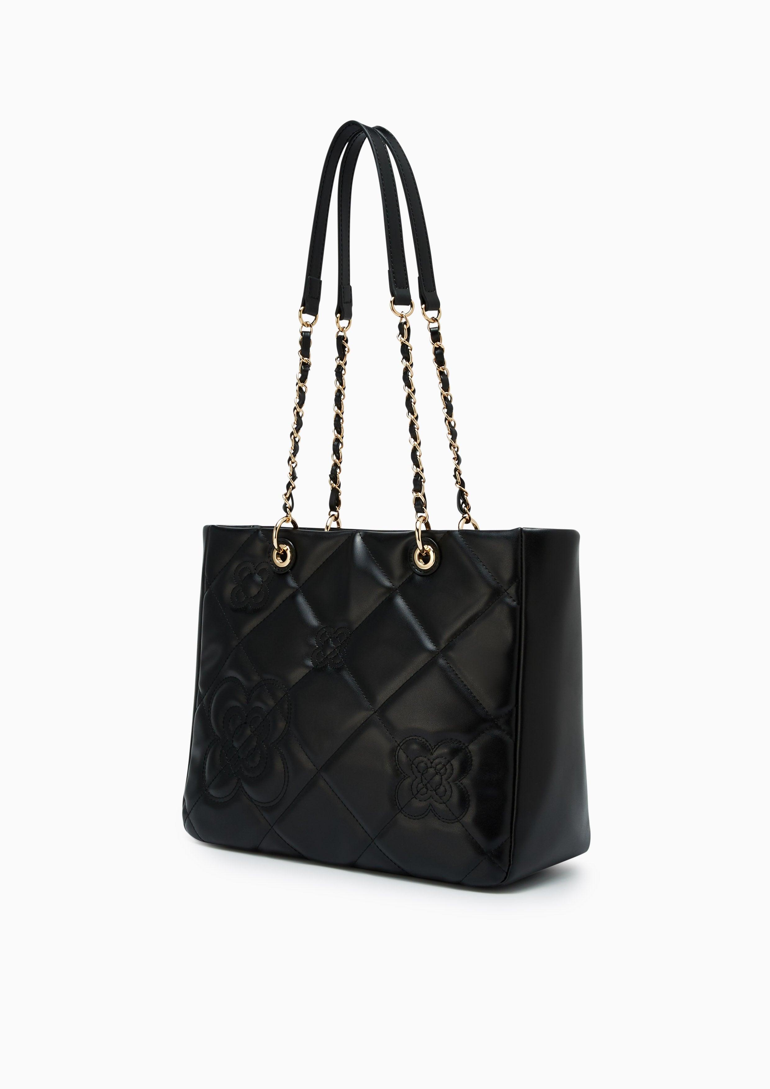 Flora Tote Bag - Black