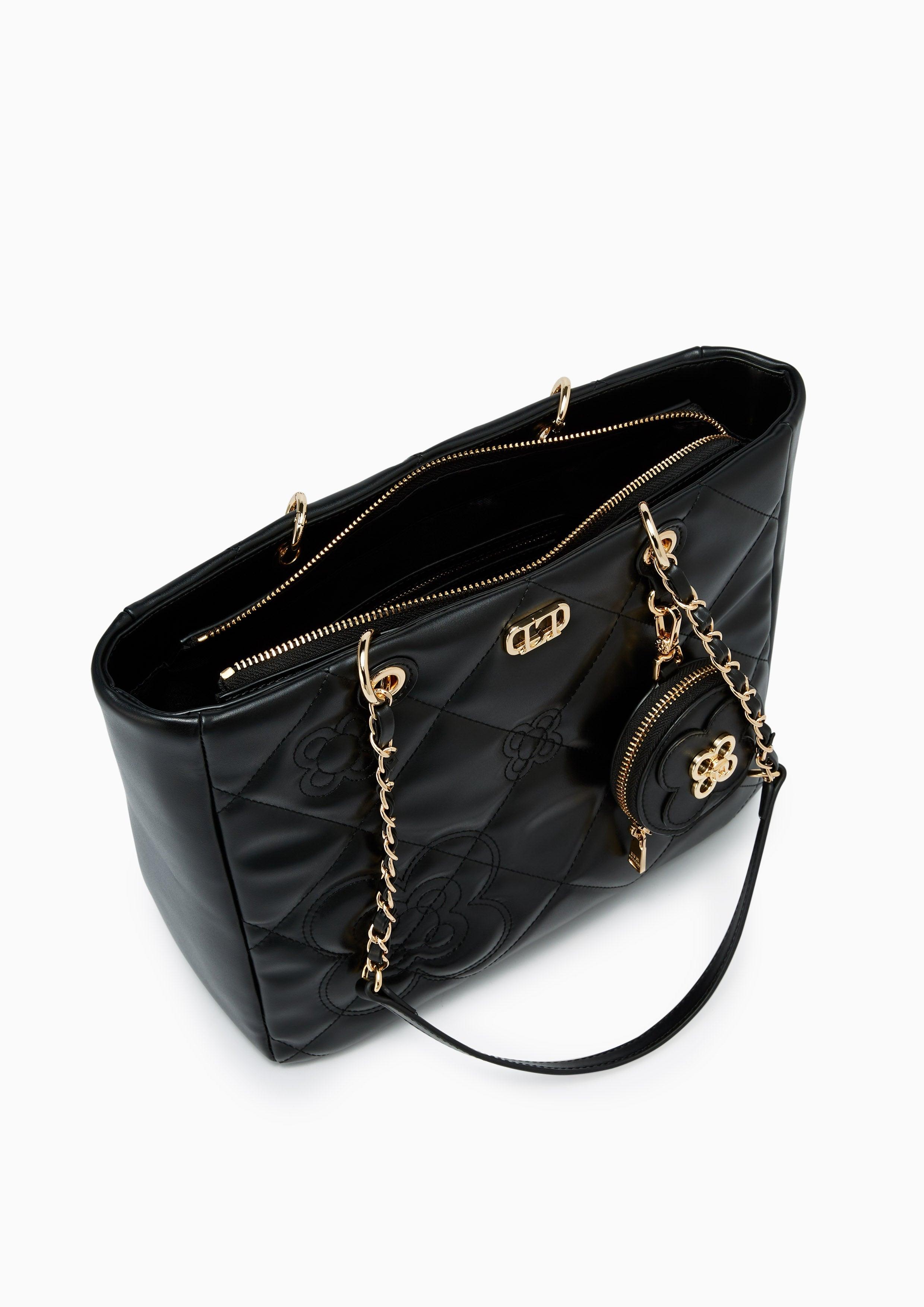 Flora Tote Bag - Black