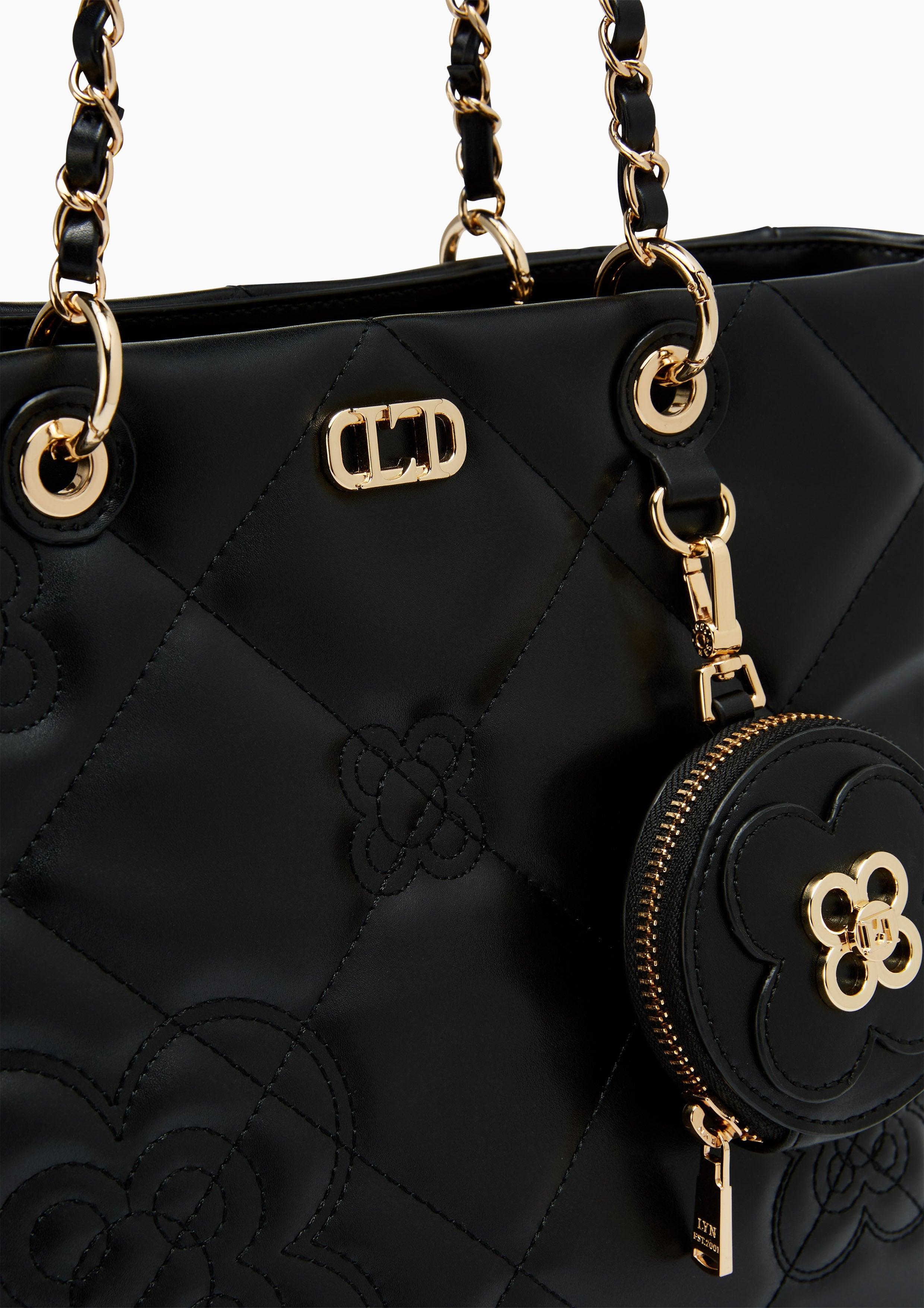 Flora Tote Bag - Black