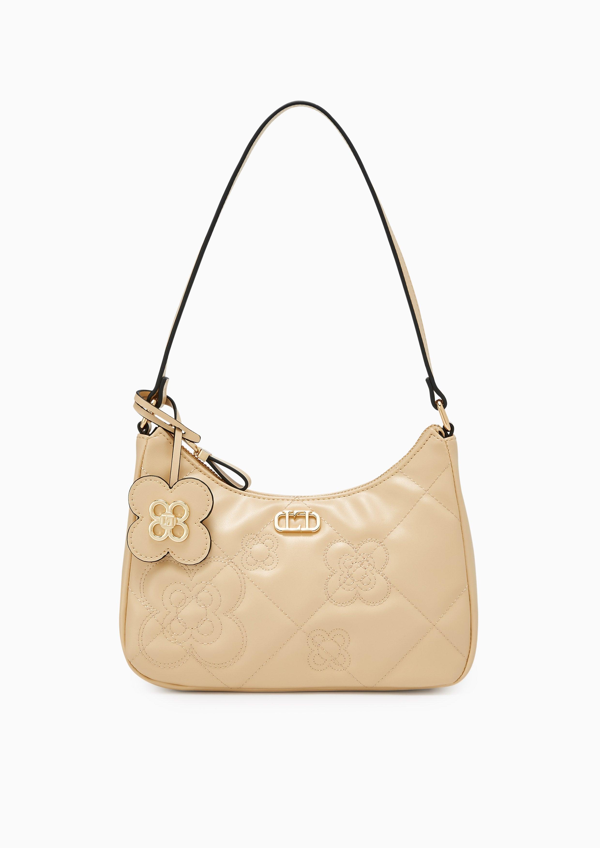Flora S Shoulder Bag - Beige