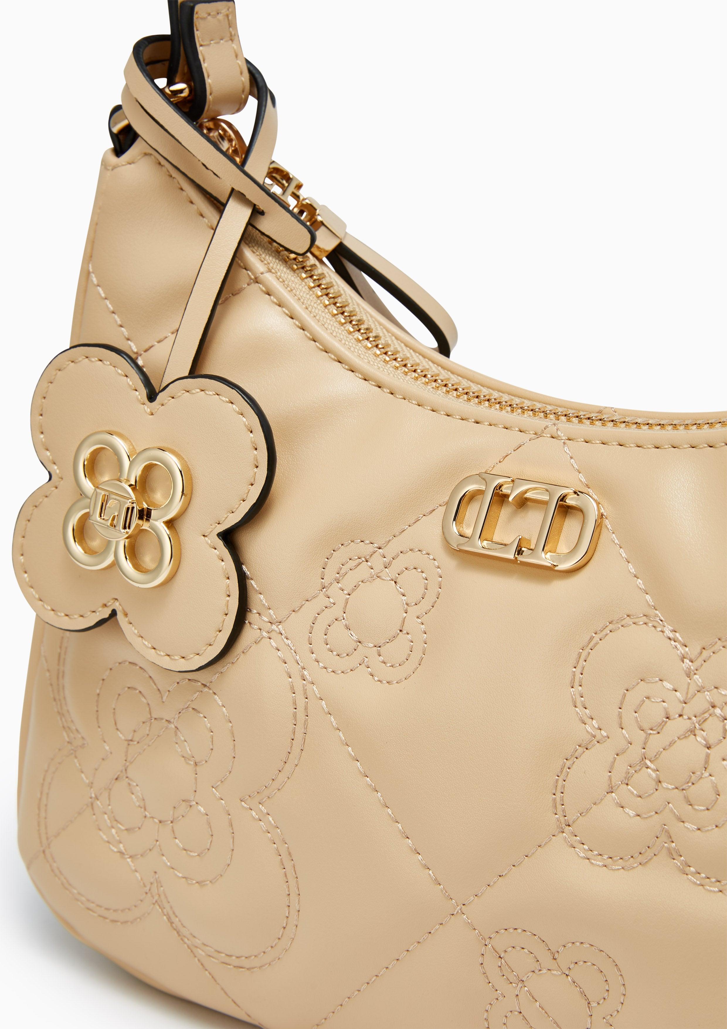 Flora S Shoulder Bag - Beige