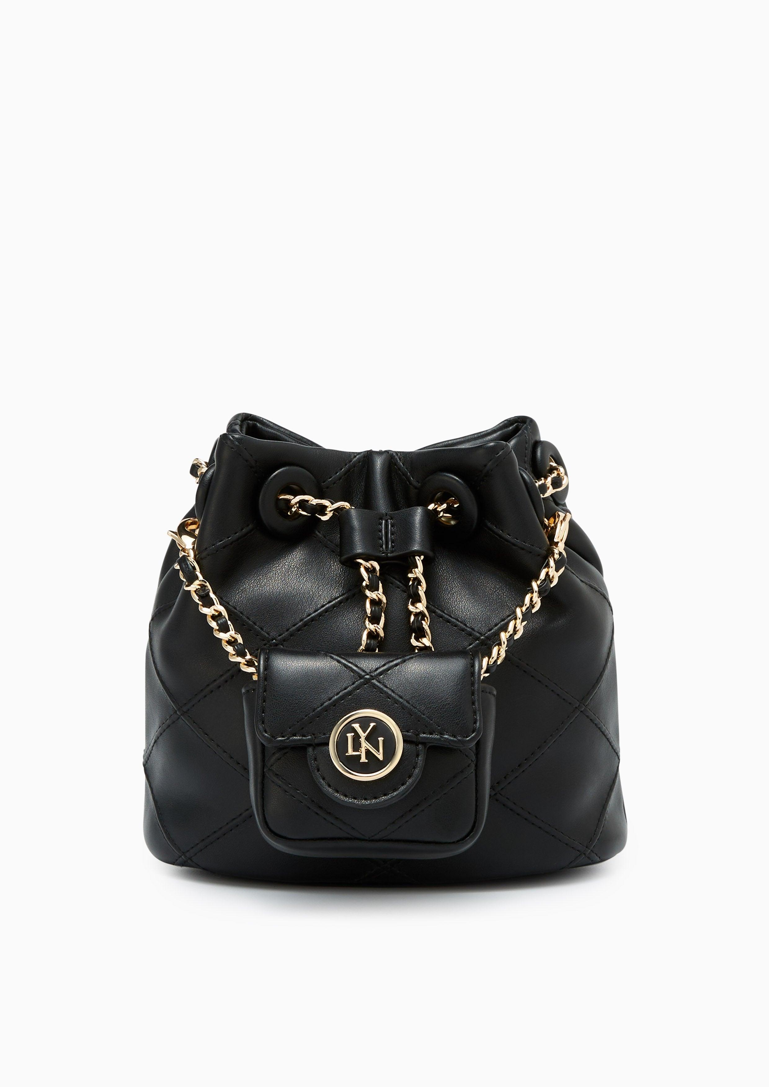 Suva Mini Bucket Bag - Black