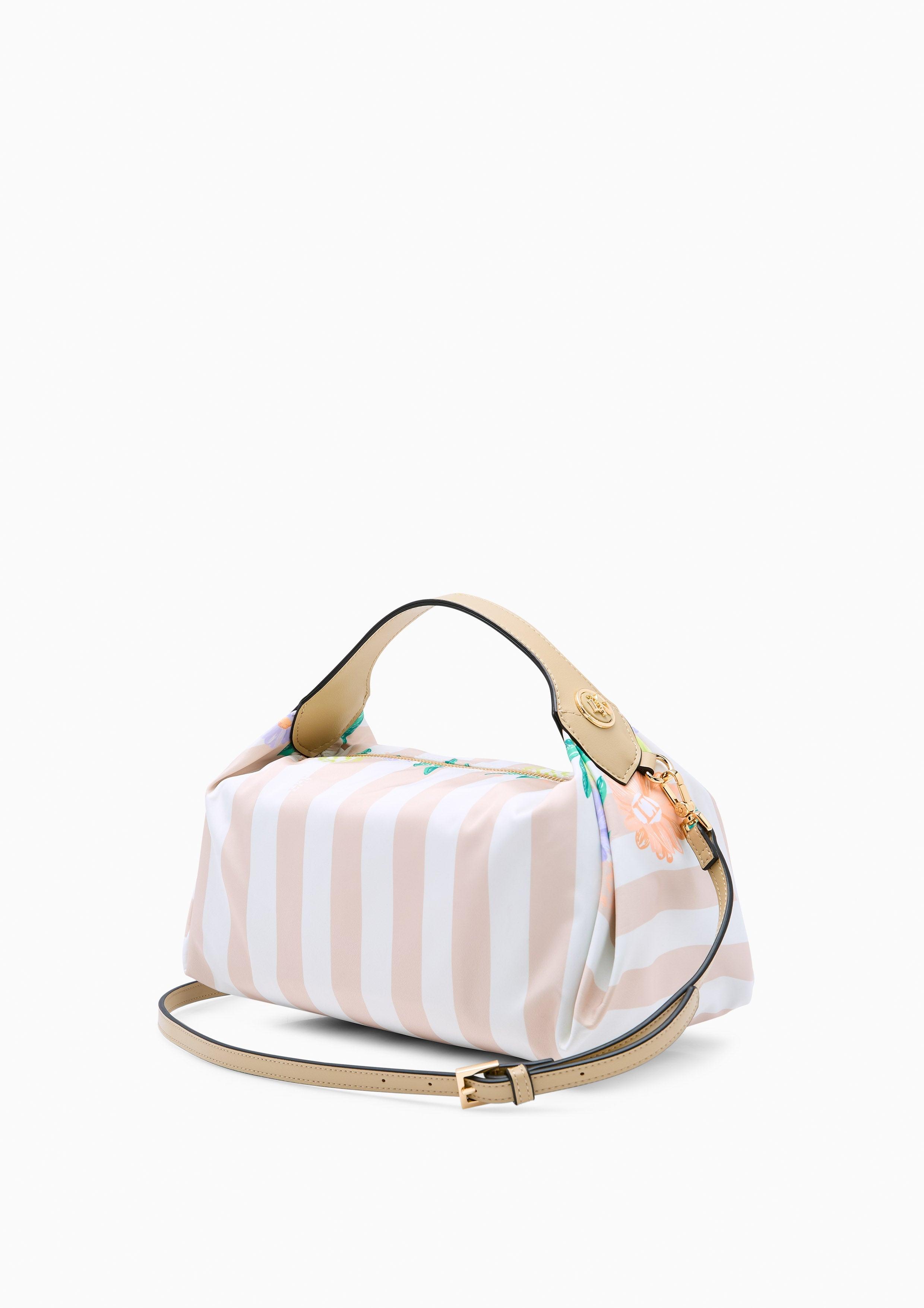 Lola Handbag - Light Printed Beige