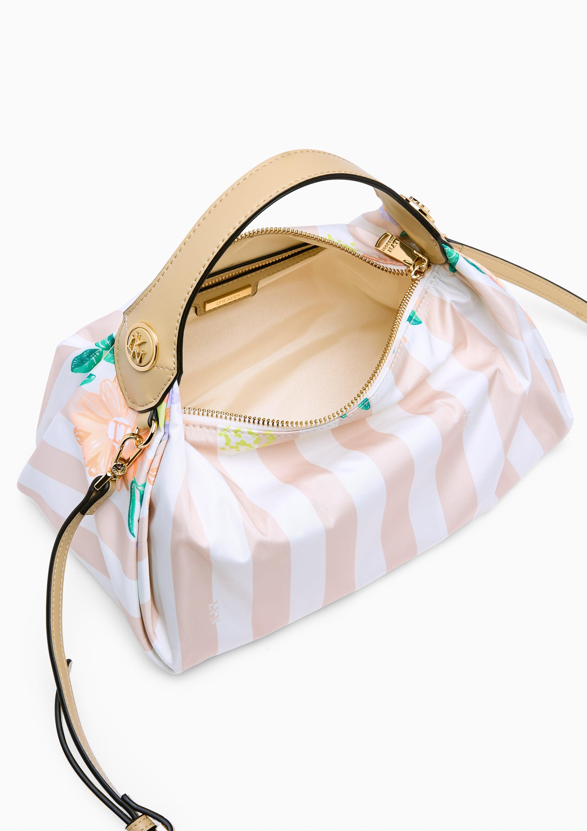 Lola Handbag - Light Printed Beige