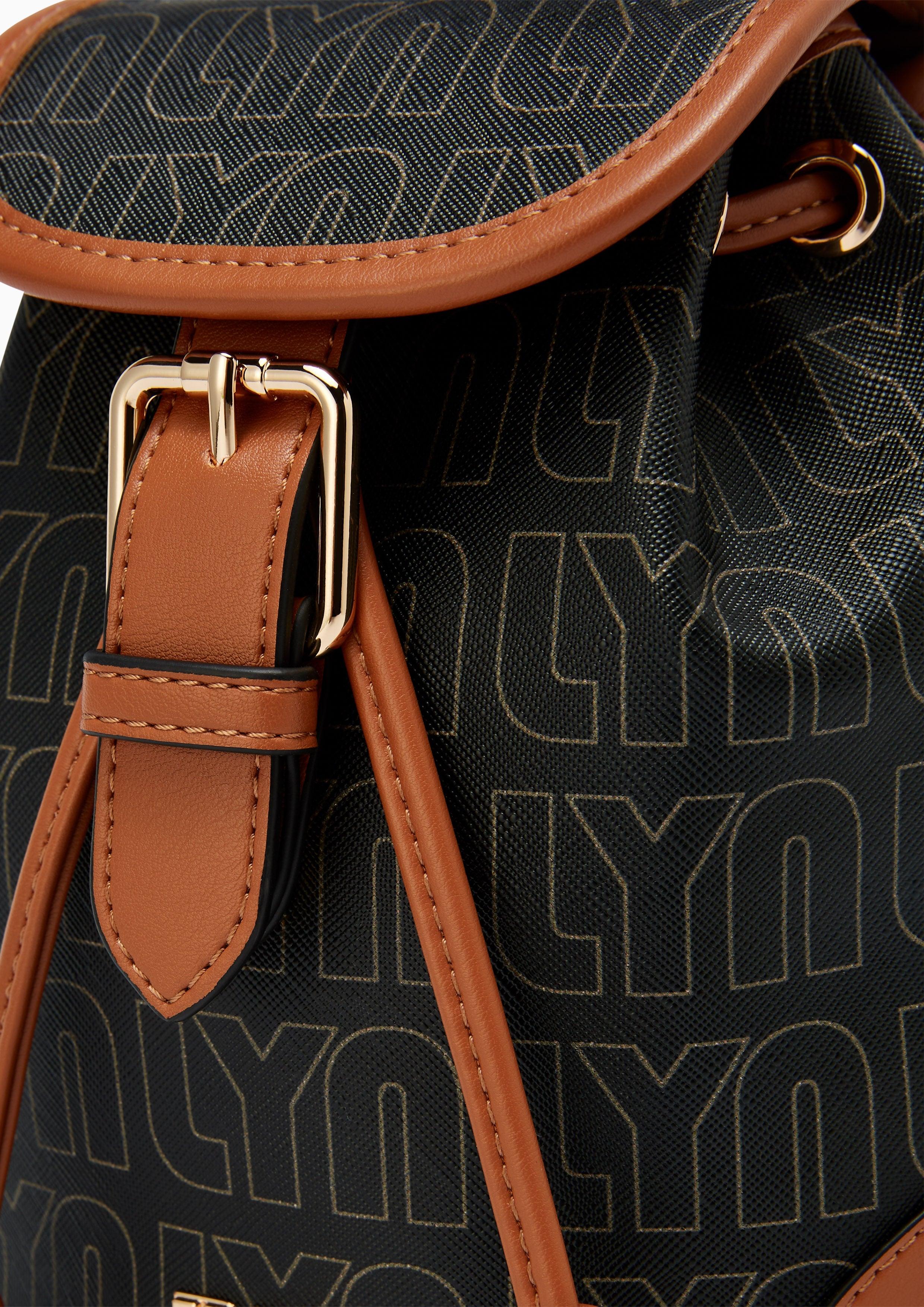 Calina Mini Backpack - Printed Black