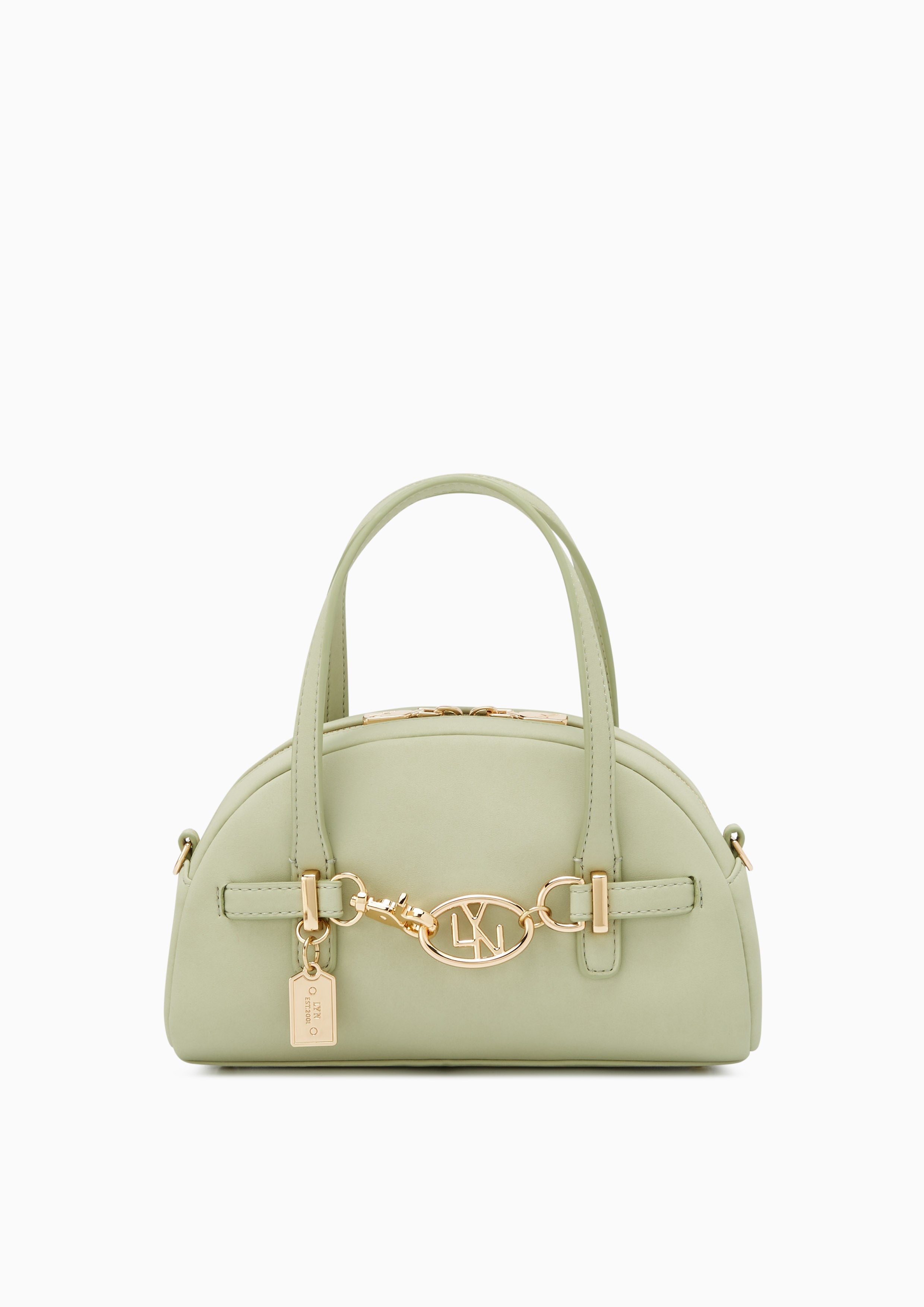 Tippy Handle Handbags - Green