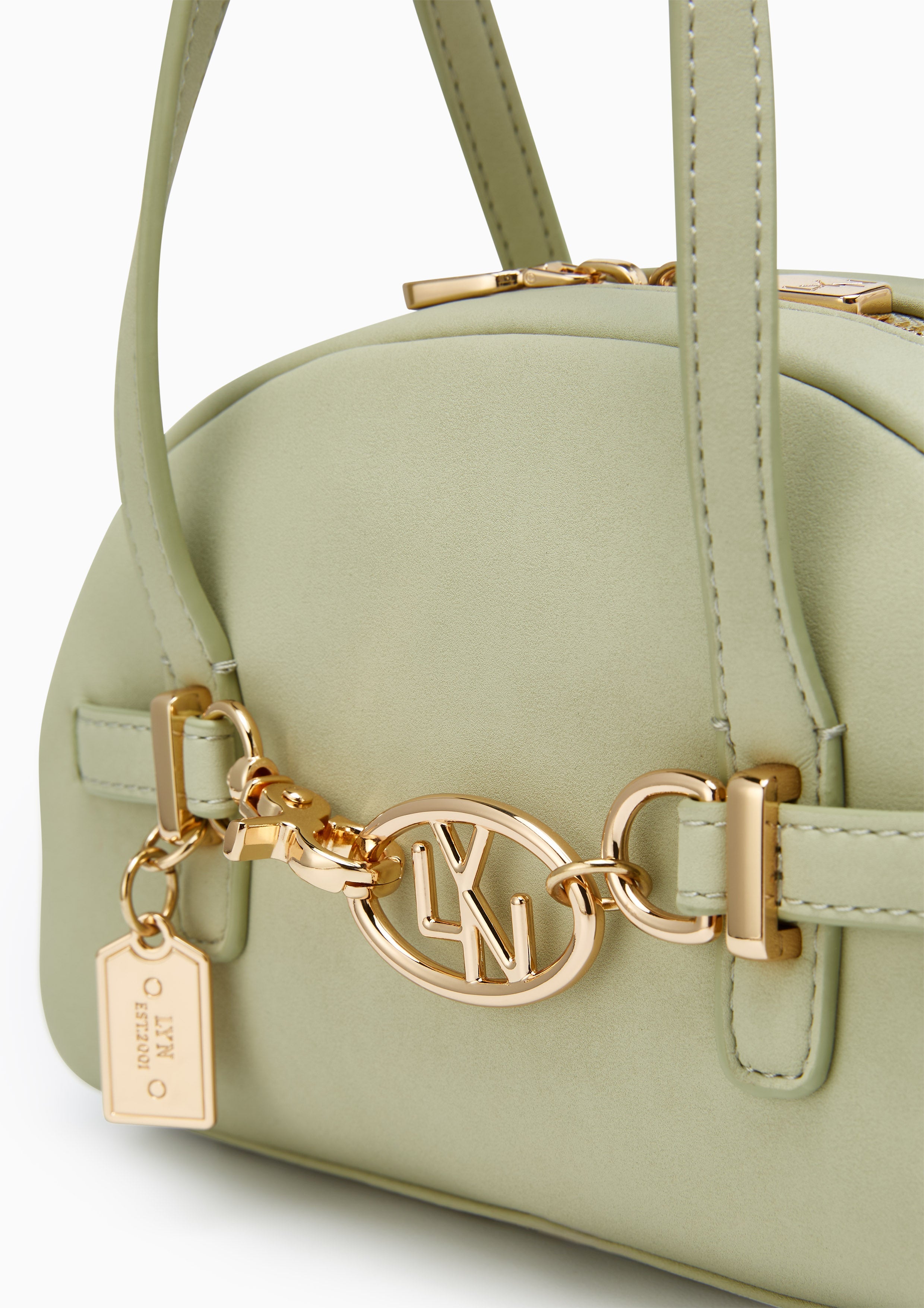 Tippy Handle Handbags - Green
