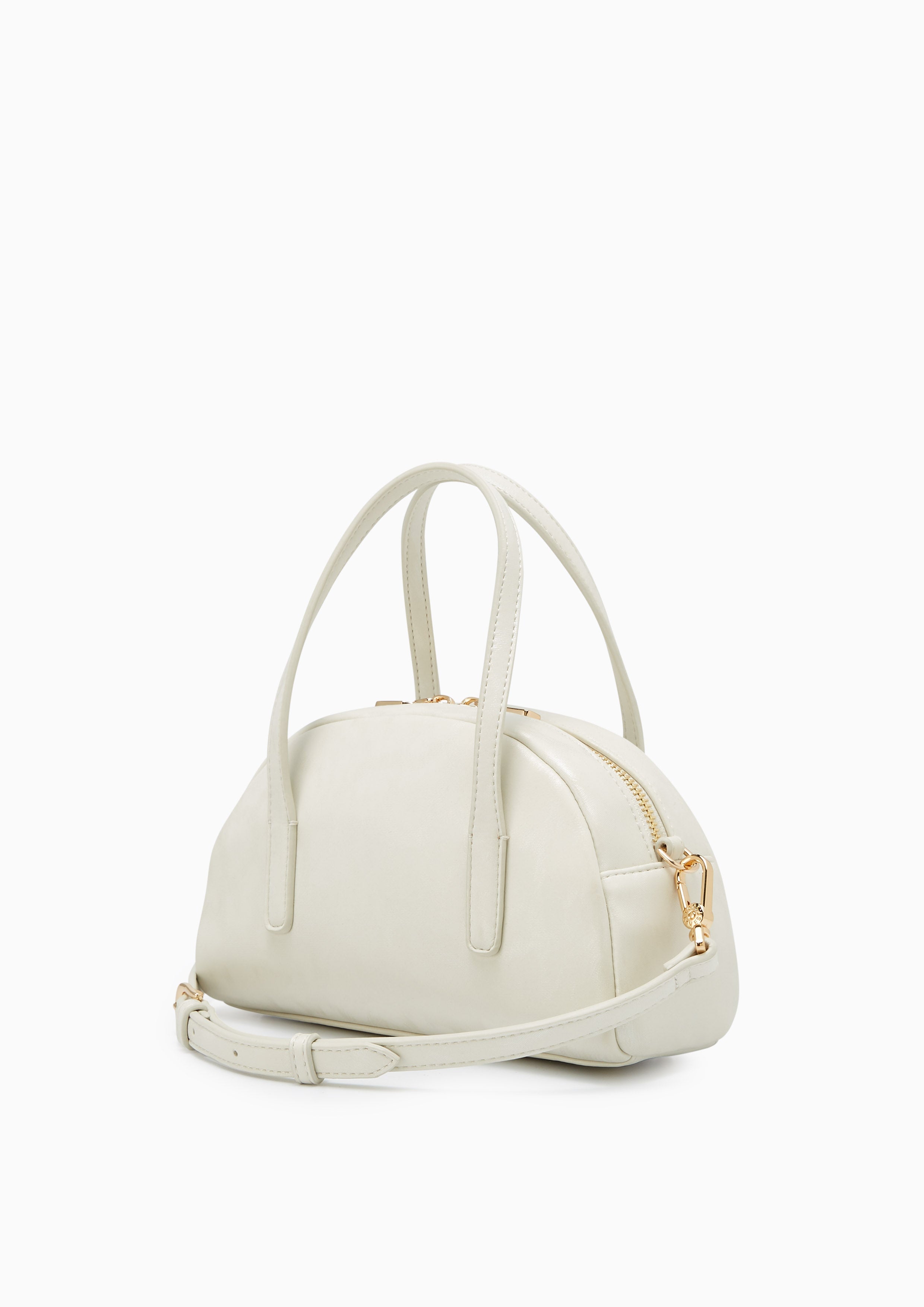 Tippy Handle Handbags - White