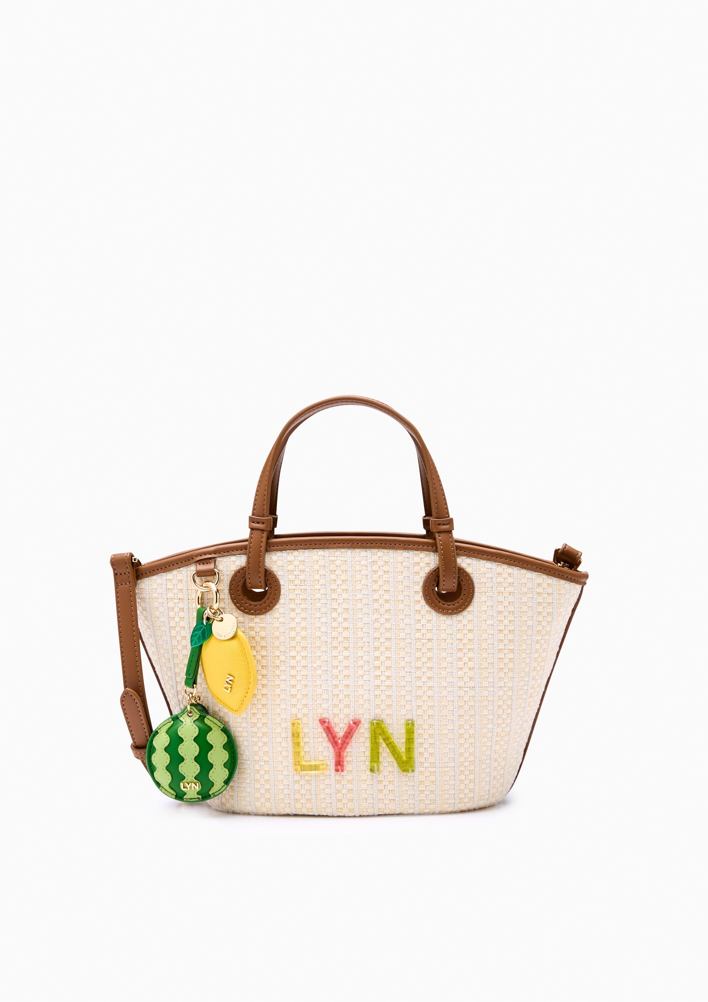 Twisty Tote Bag - Beige
