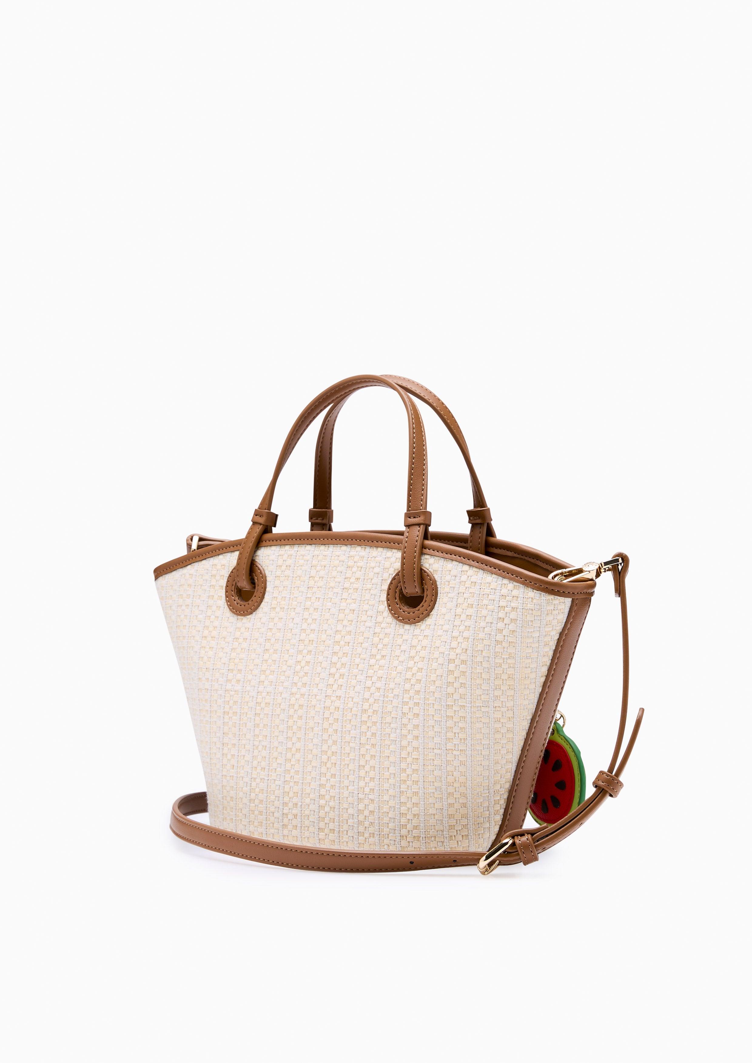 Twisty Tote Bag - Beige