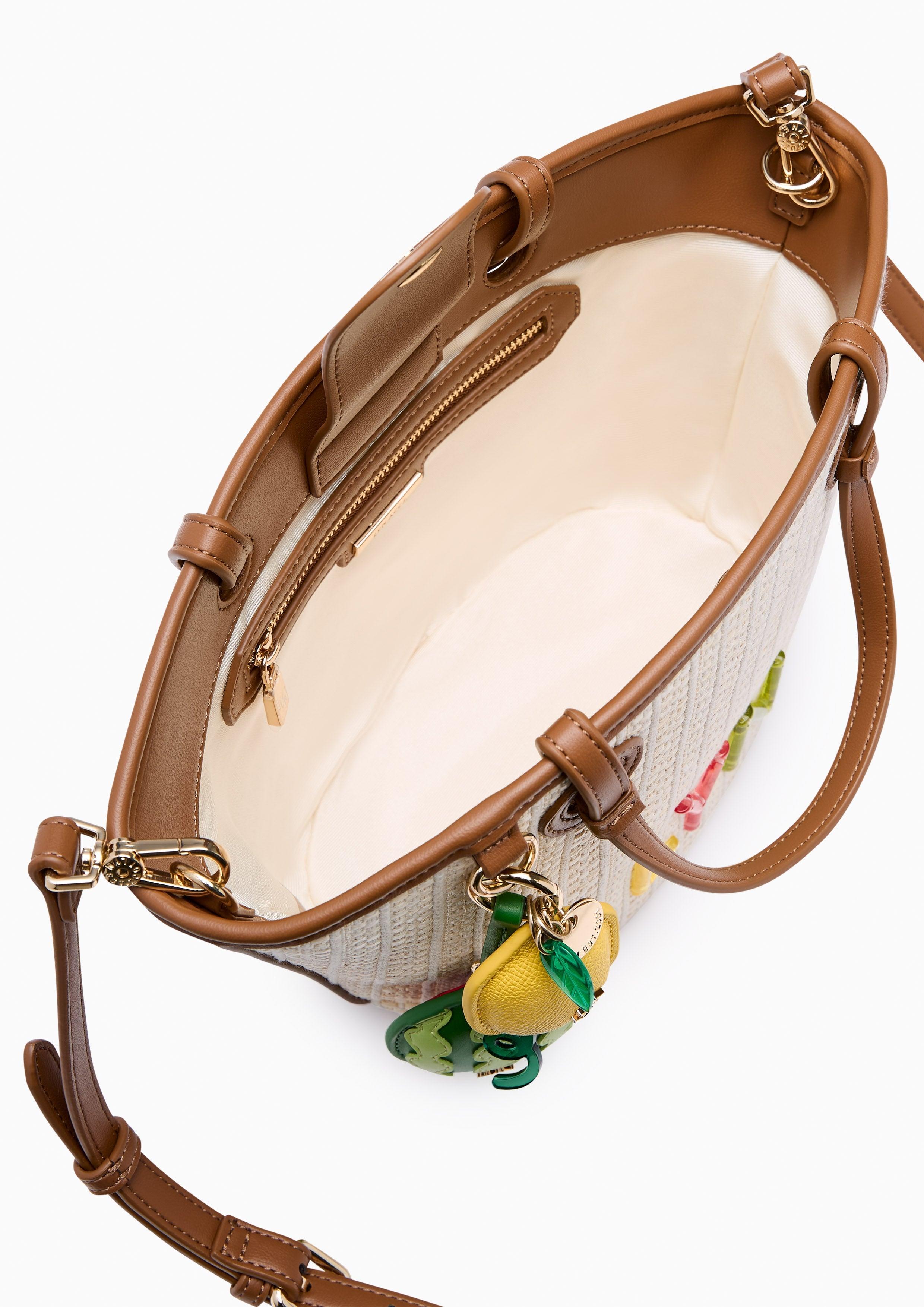 Twisty Tote Bag - Beige